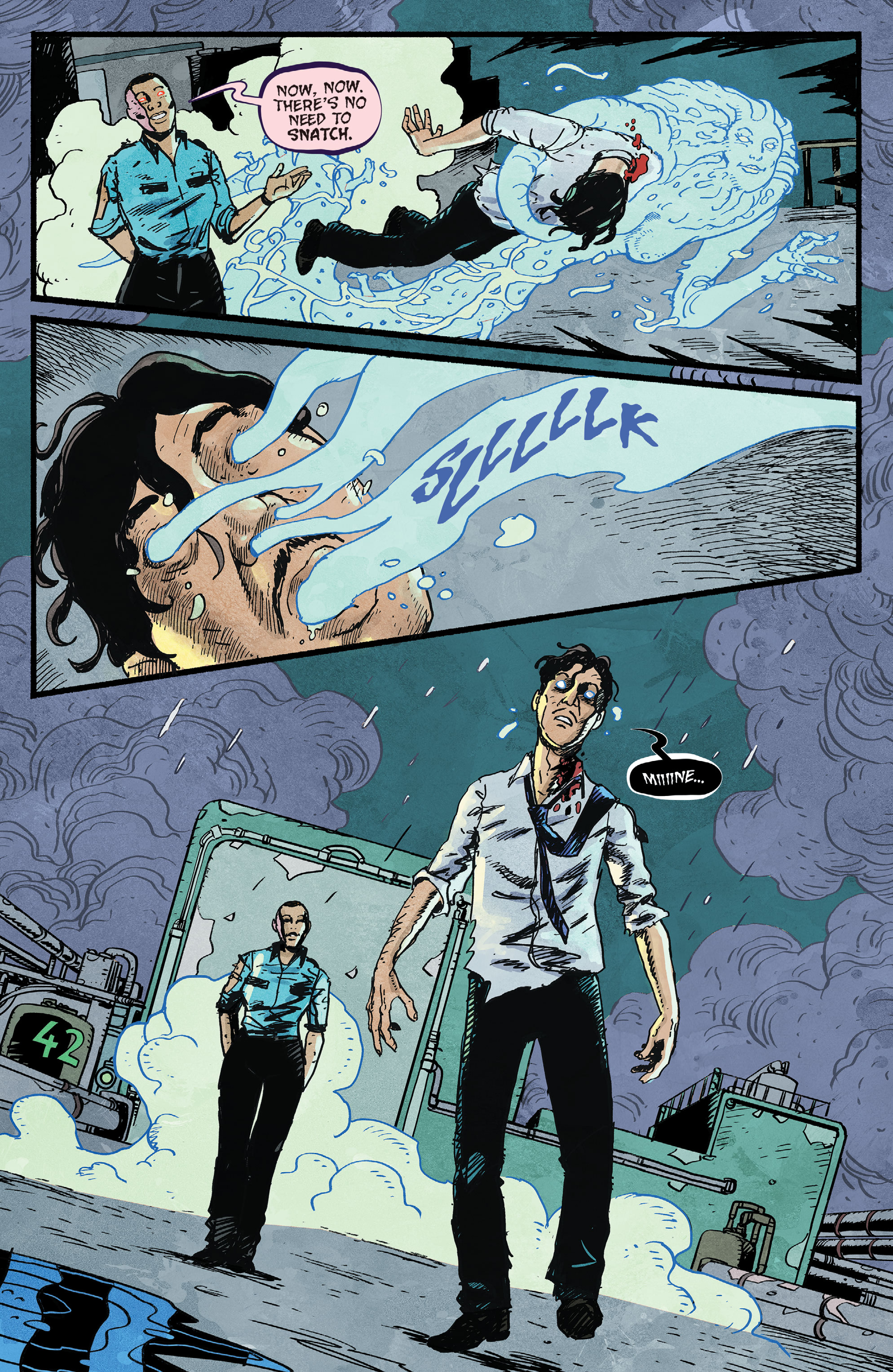 Read online Dead Seas comic -  Issue #5 - 8