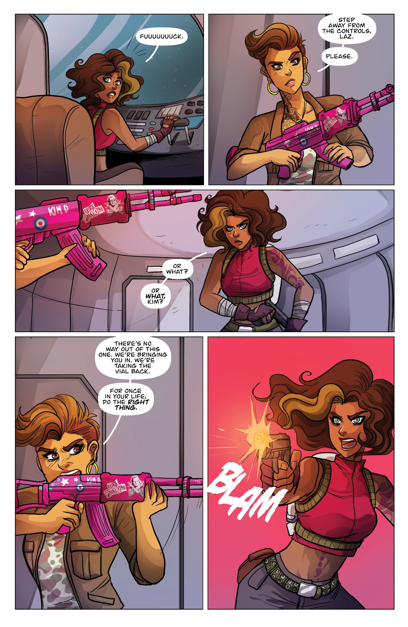 Read online Kim & Kim v2: Love is a Battlefield comic -  Issue #4 - 11
