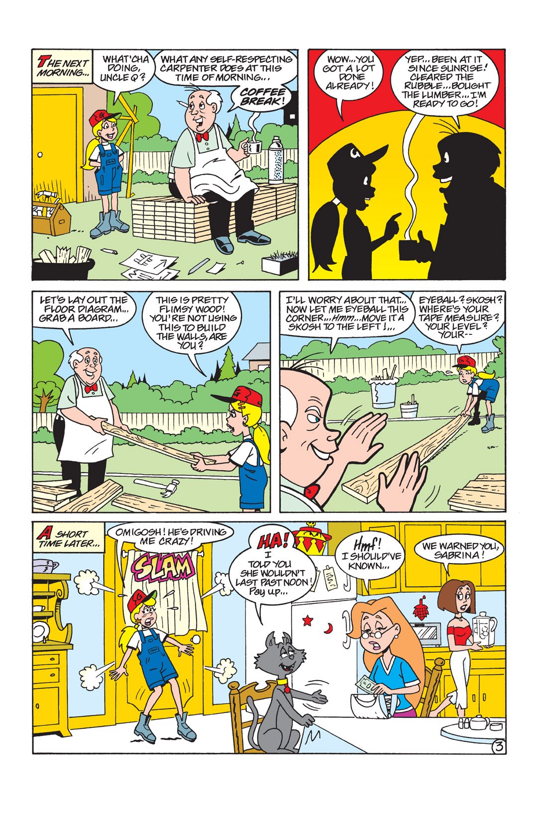 Read online Sabrina the Teenage Witch (2000) comic -  Issue #21 - 23