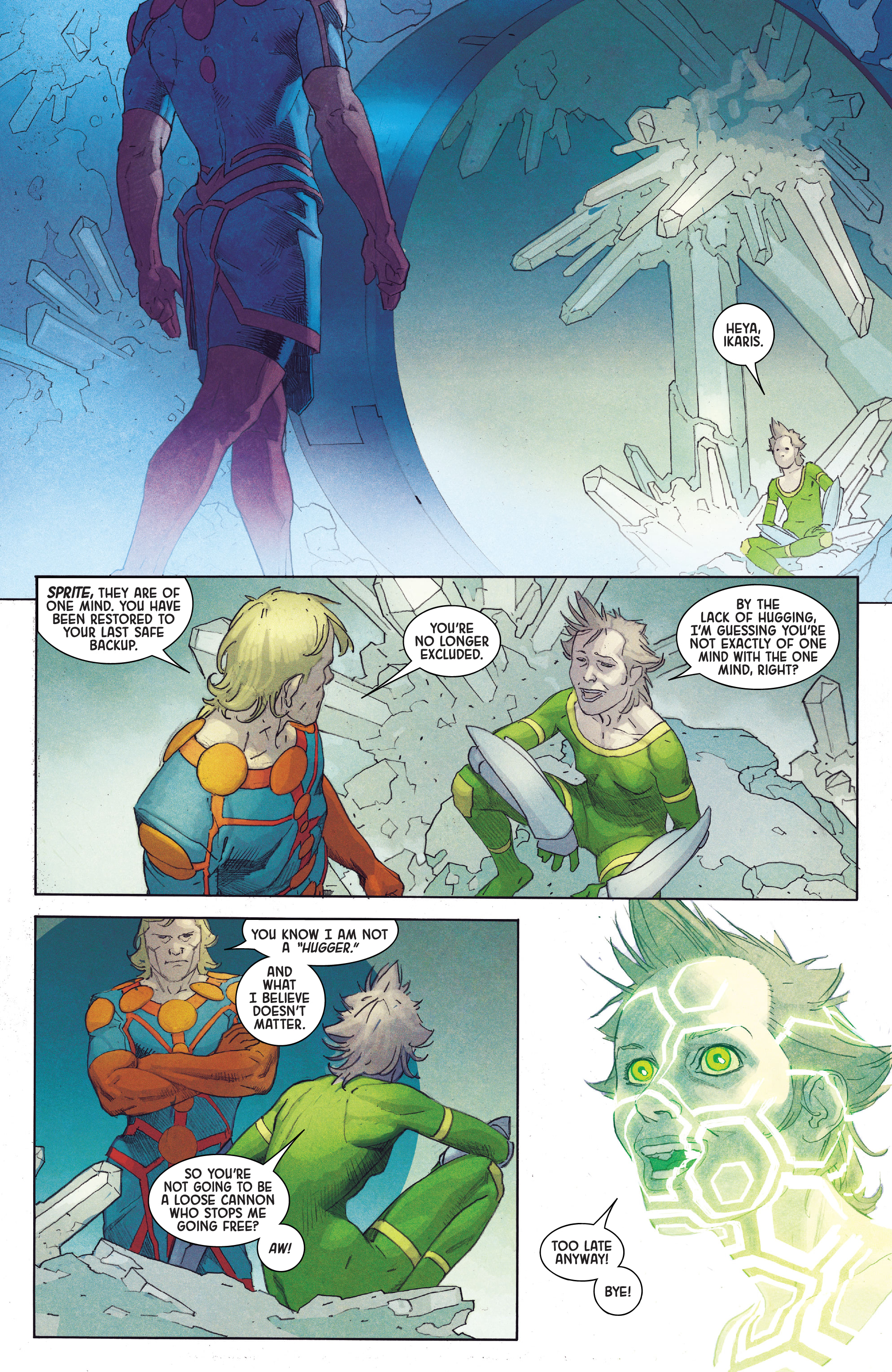 Read online Eternals (2021) comic -  Issue #1 - 9