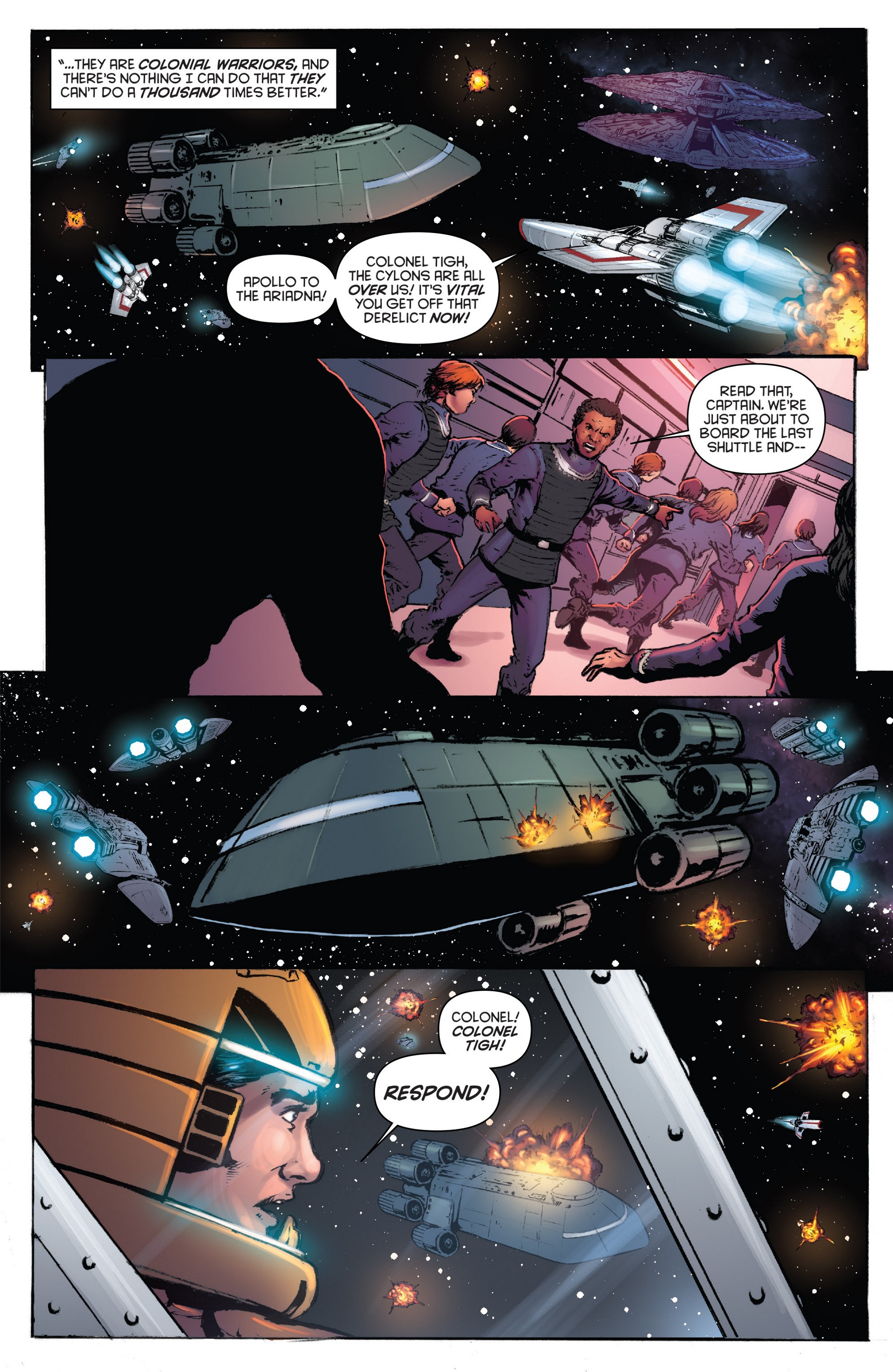 Classic Battlestar Galactica (2013) 11 Page 4