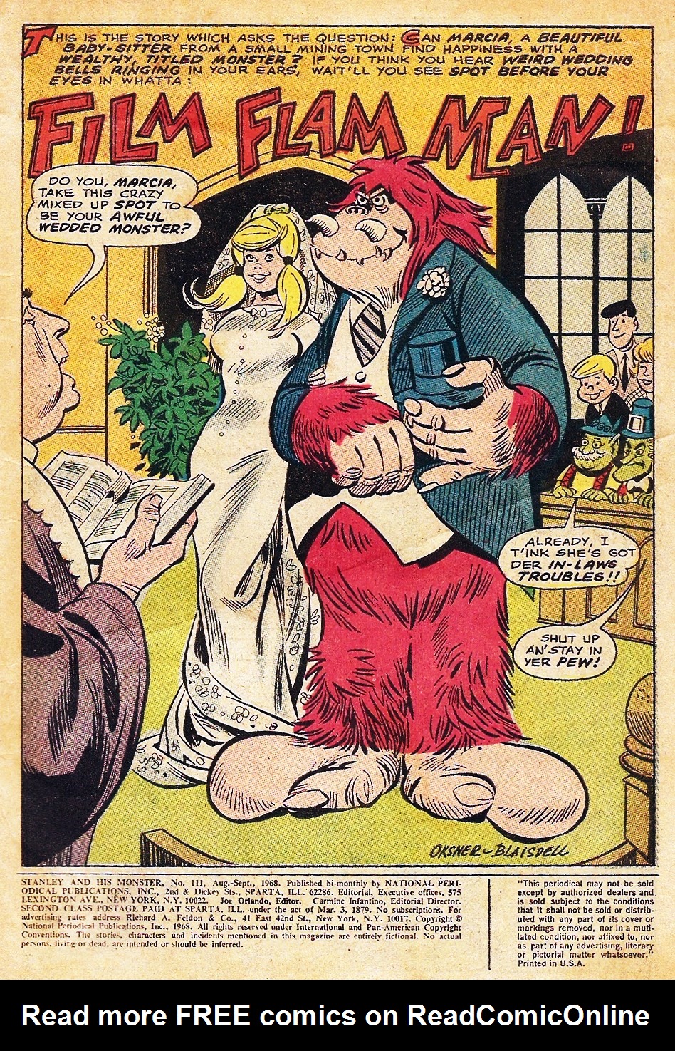 Read online Stanley and His Monster (1968) comic -  Issue #111 - 3