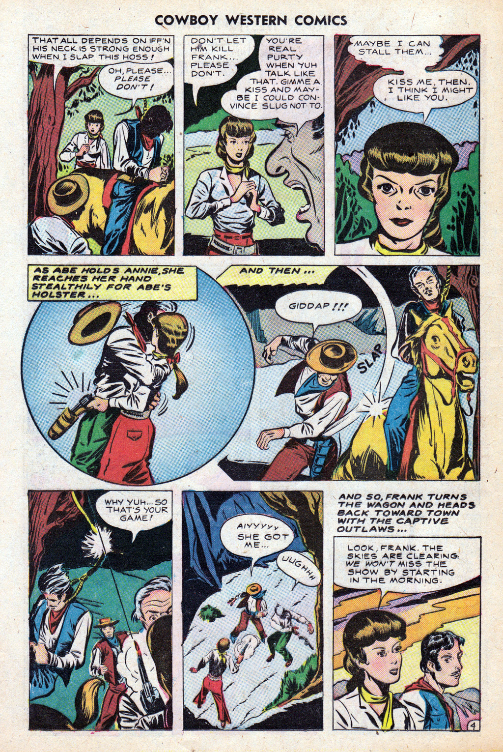 Read online Cowboy Western Comics (1948) comic -  Issue #24 - 12