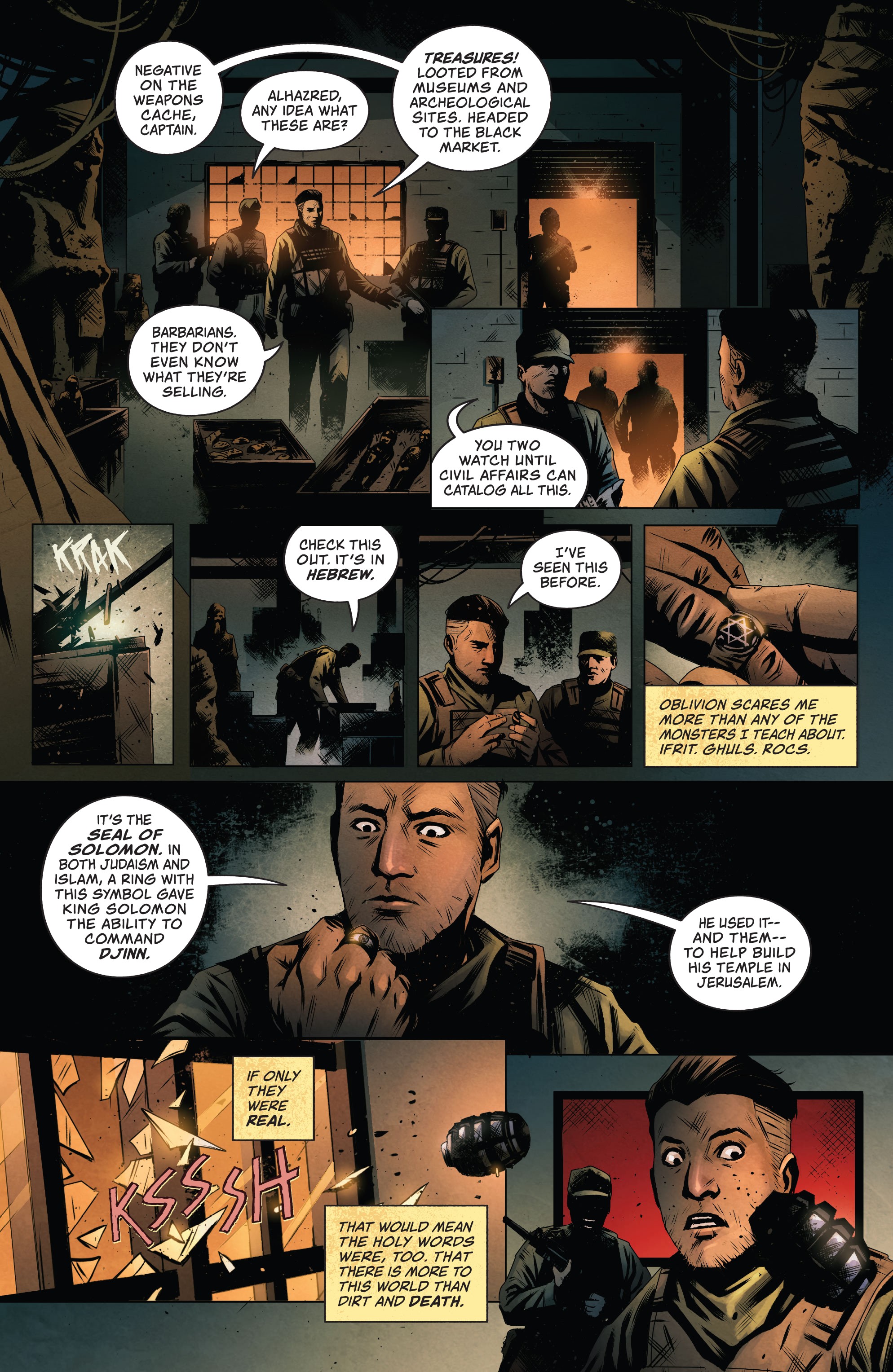 Read online Undone By Blood comic -  Issue #1 - 31