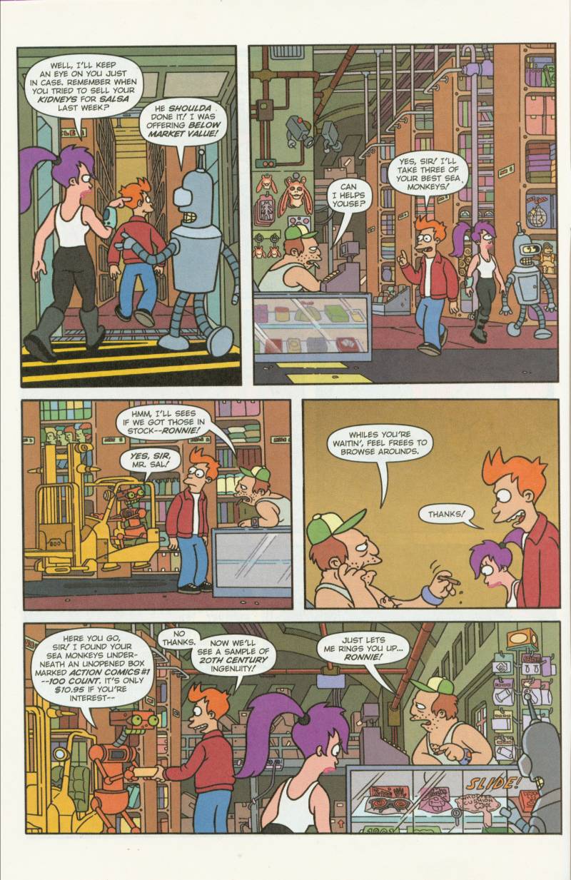 Read online Futurama Comics comic -  Issue #1 - 12