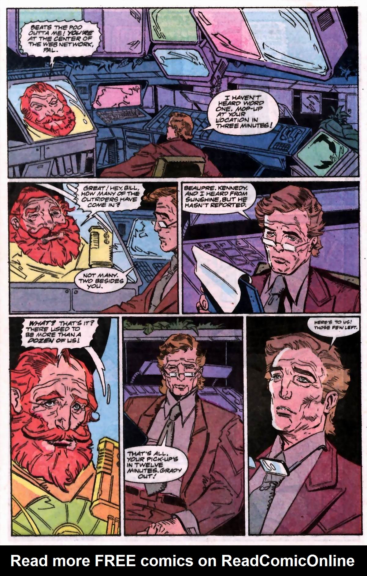 Read online The Web (1991) comic -  Issue #1 - 18