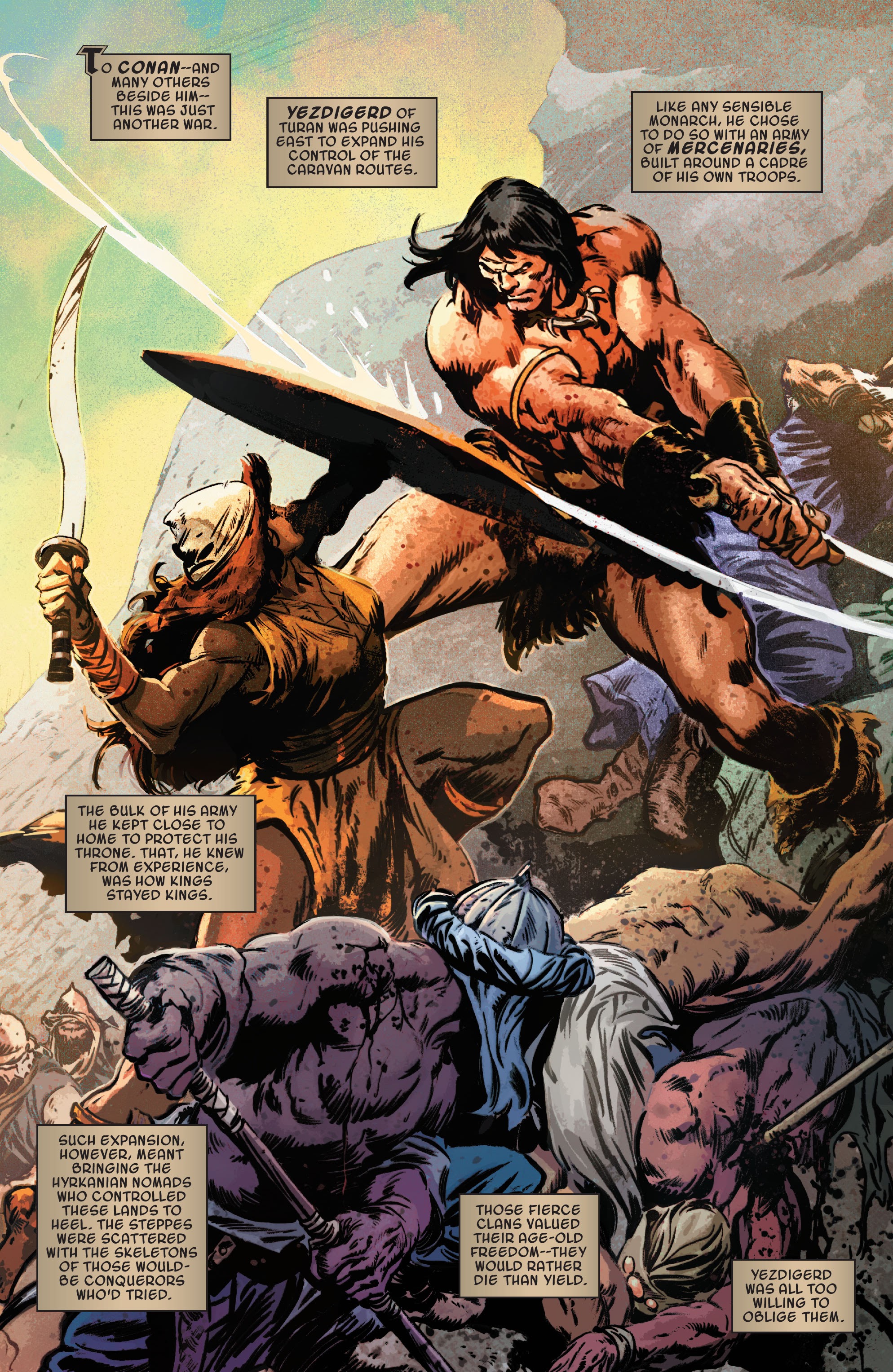 Read online Conan: Exodus And Other Tales comic -  Issue # TPB - 72
