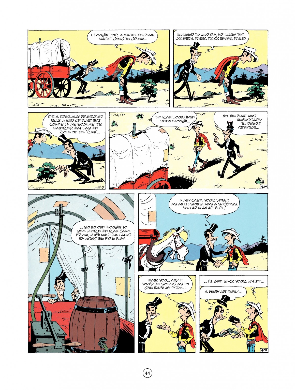 Read online A Lucky Luke Adventure comic -  Issue #37 - 44