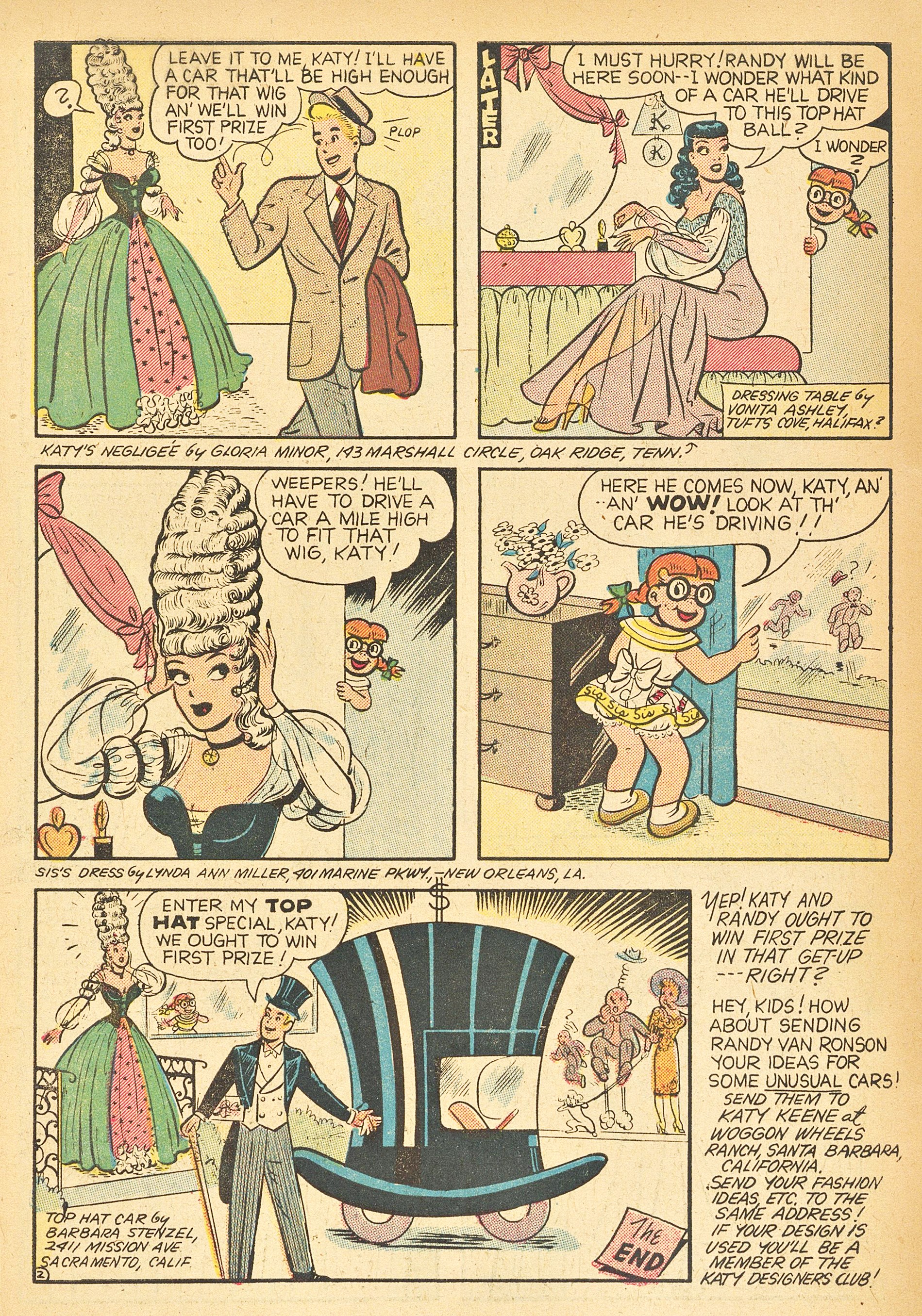 Read online Katy Keene (1949) comic -  Issue #20 - 34