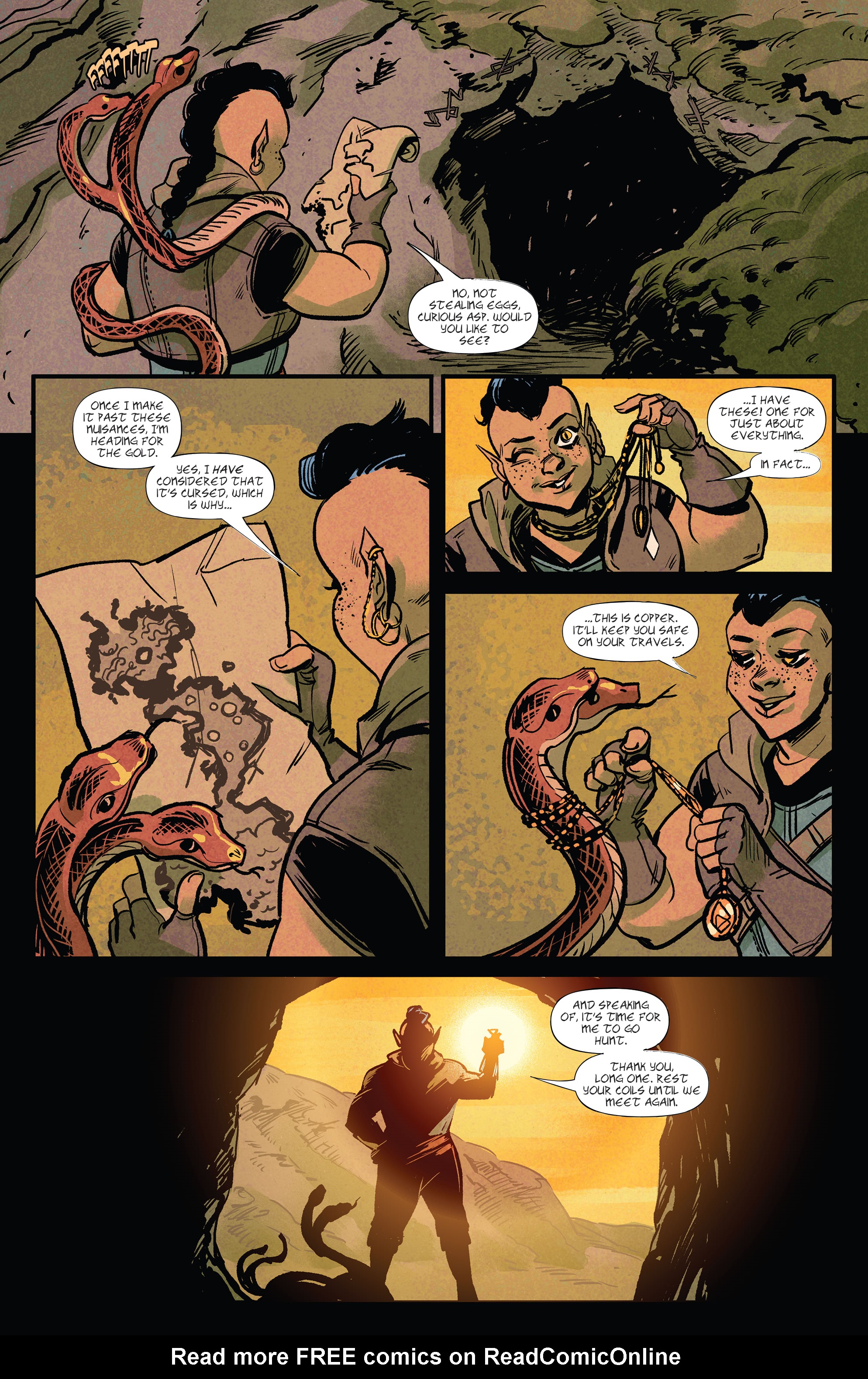 Read online Dungeons & Dragons: Ravenloft – Orphan of Agony Isle comic -  Issue #4 - 5