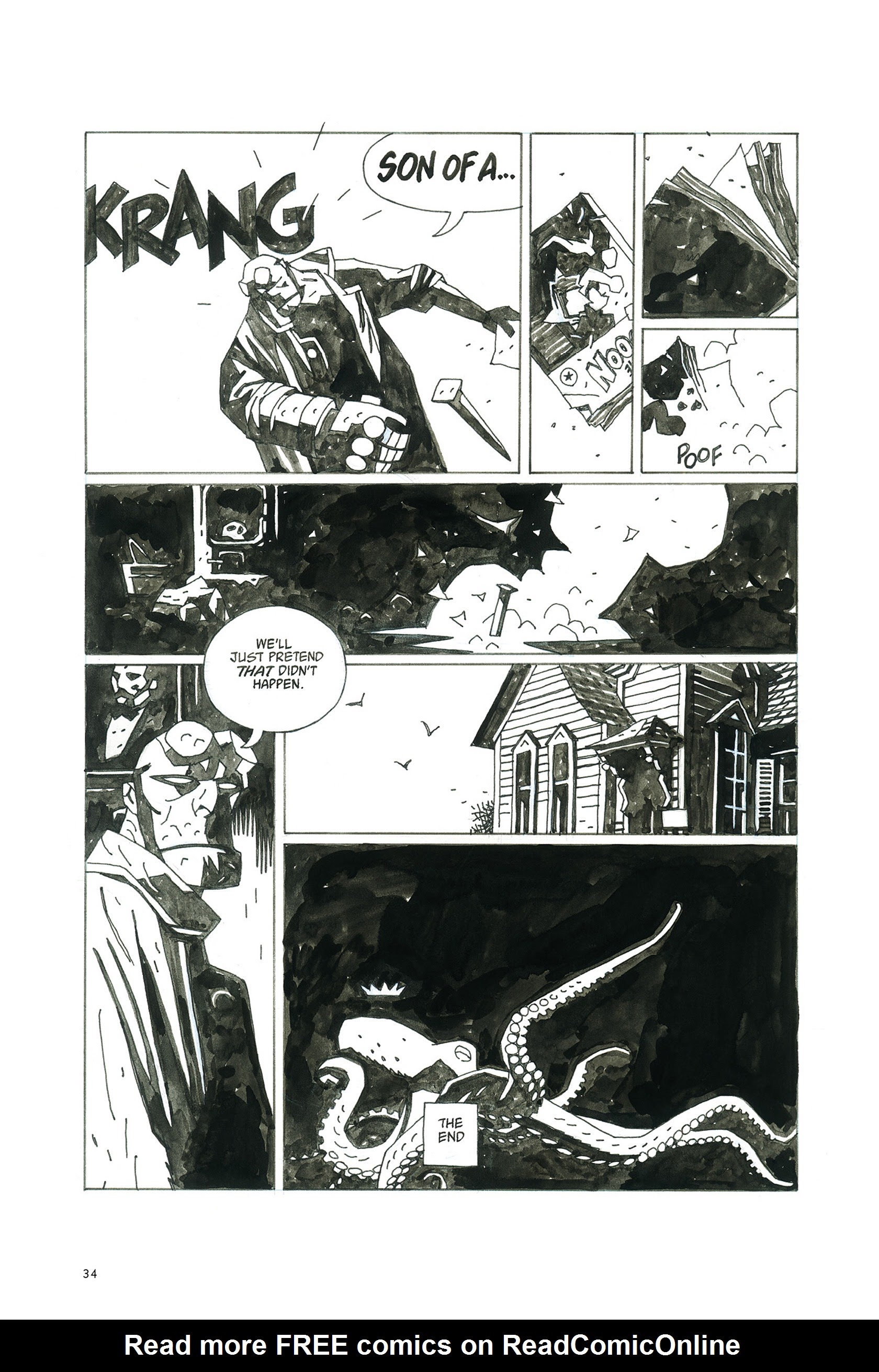 Read online Hellboy: The First 20 Years comic -  Issue # TPB - 34
