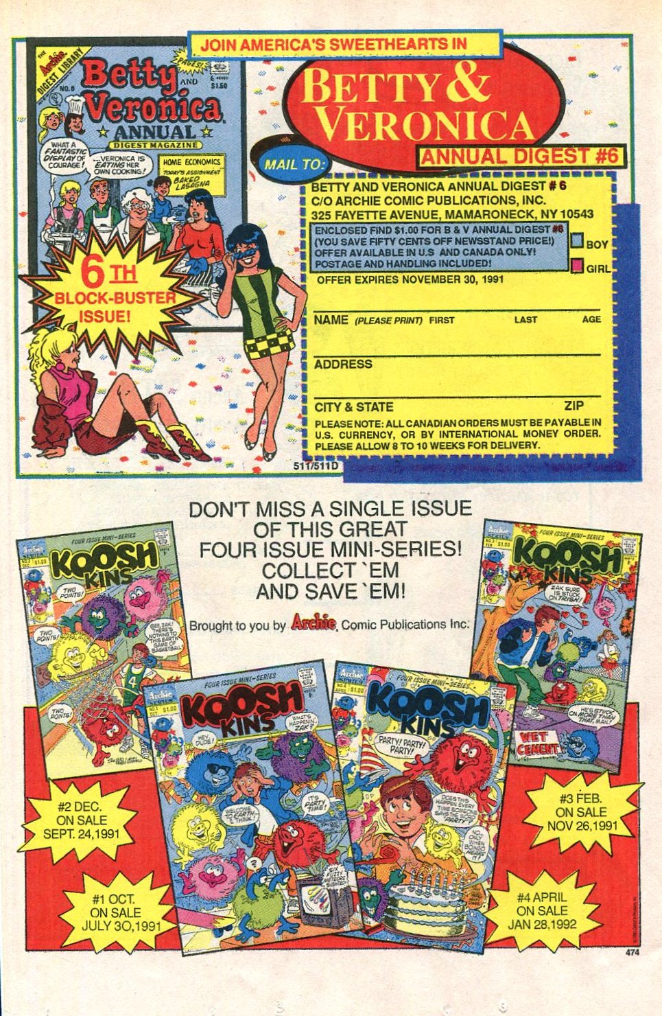 Read online Betty and Veronica (1987) comic -  Issue #47 - 12