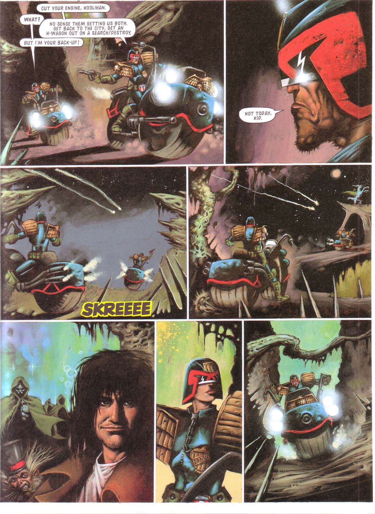 Read online Judge Dredd: Goodnight Kiss comic -  Issue # TPB - 47