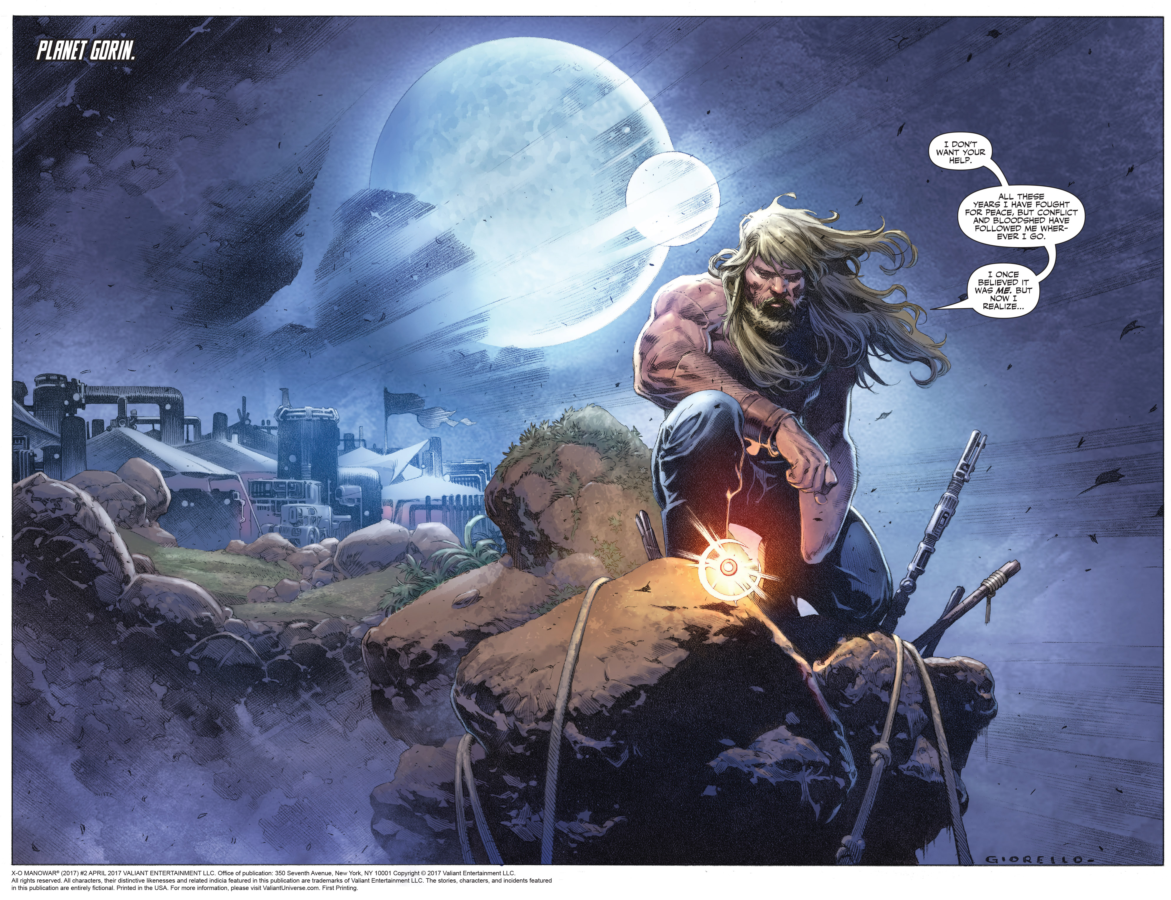 Read online X-O Manowar (2017) comic -  Issue #2 - 2