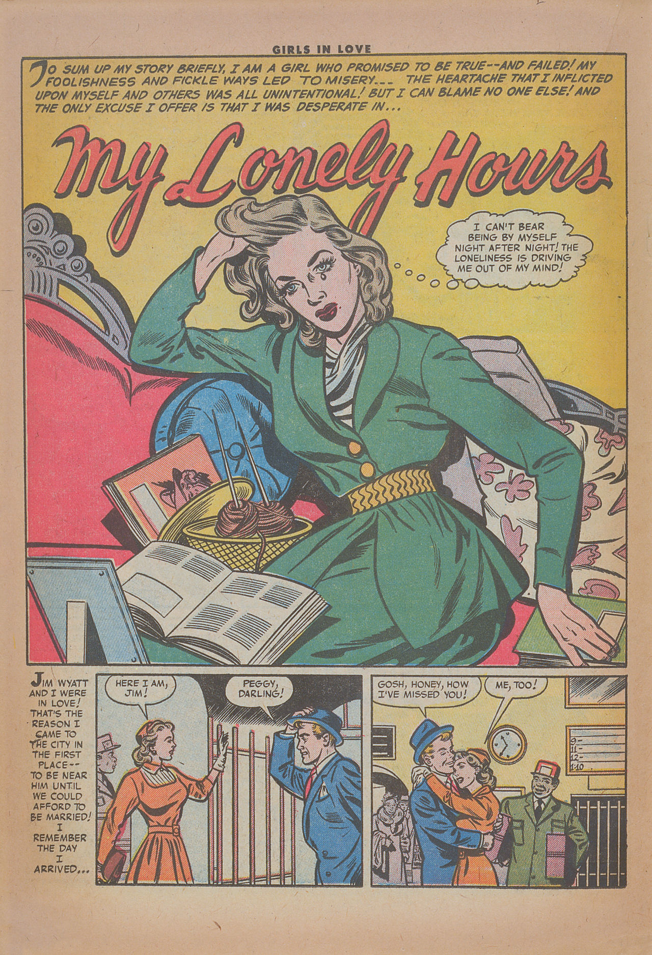 Read online Girls in Love (1955) comic -  Issue #52 - 18