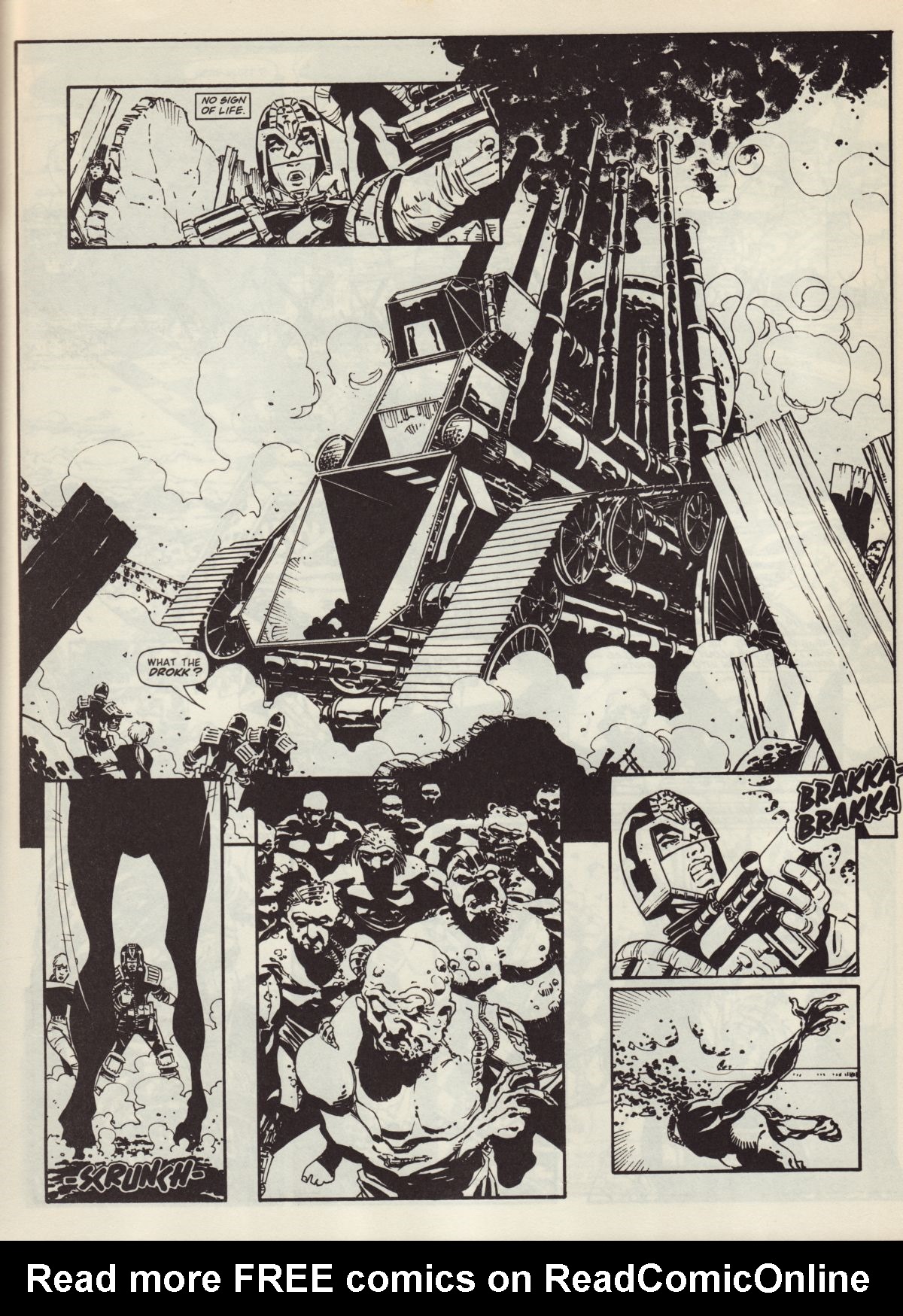 Read online Judge Dredd: The Megazine (vol. 2) comic -  Issue #32 - 32