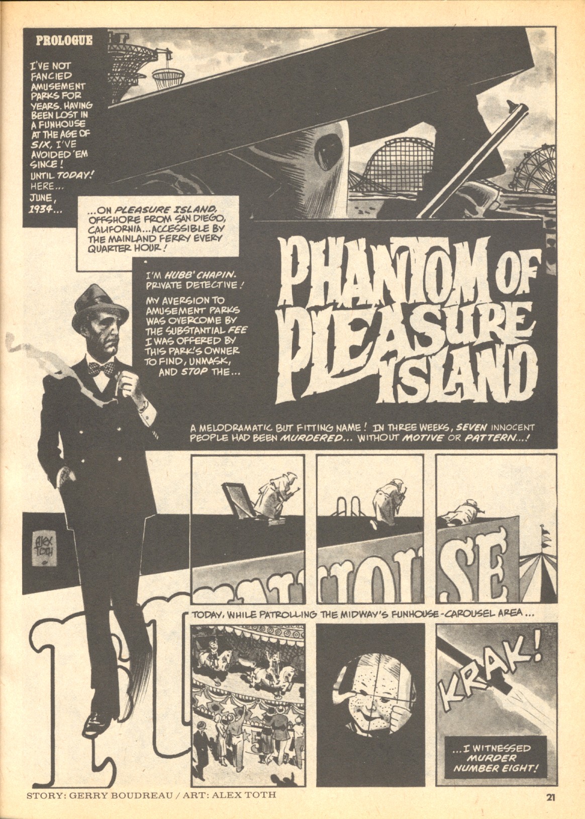 Read online Creepy (1964) comic -  Issue #91 - 21
