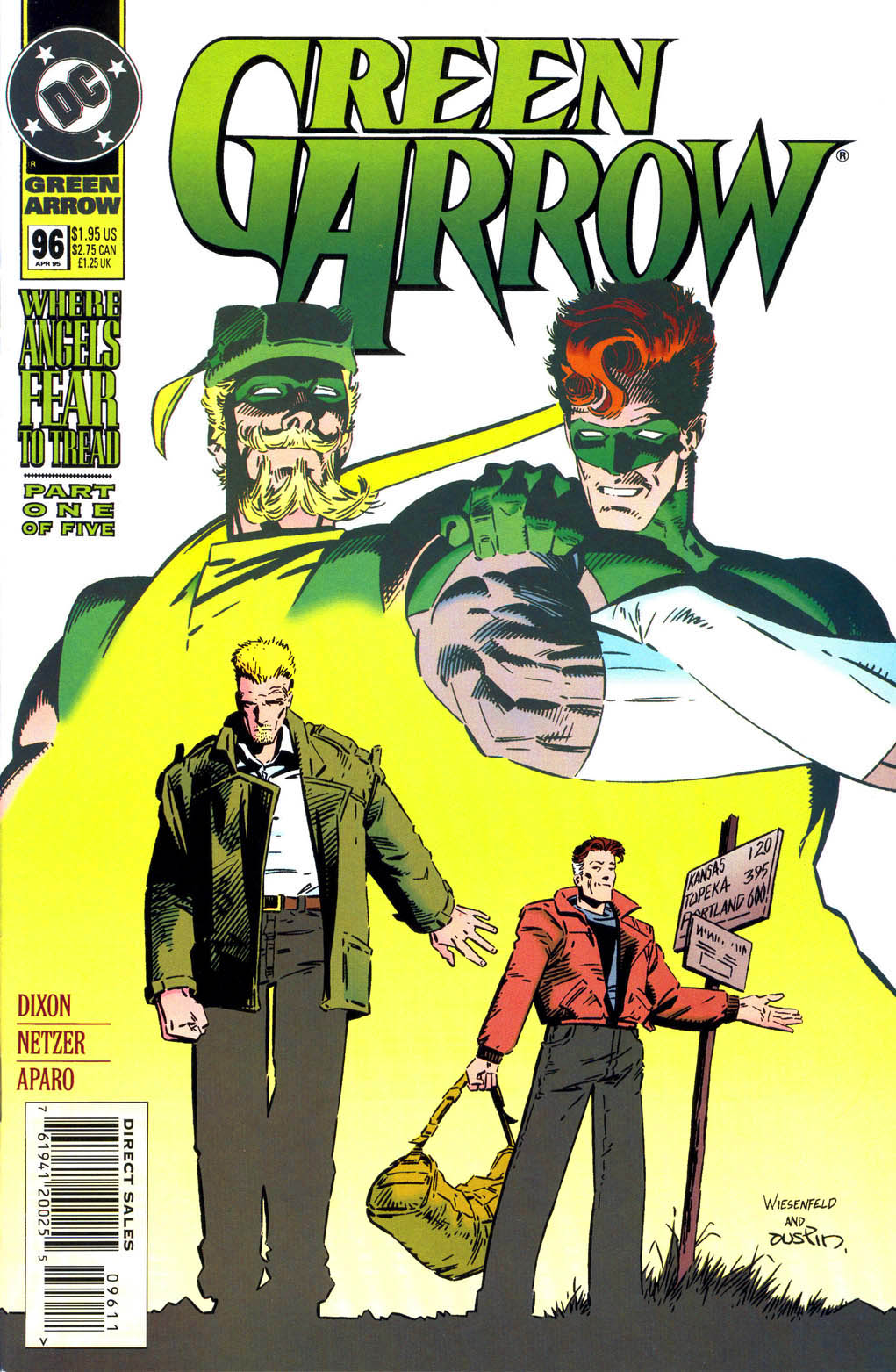 Read online Green Arrow (1988) comic -  Issue #96 - 1