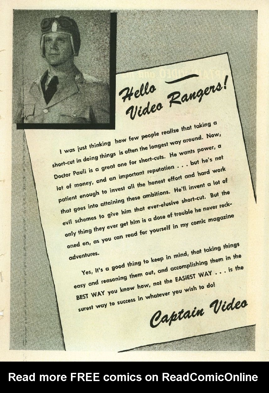 Read online Captain Video comic -  Issue #2 - 51