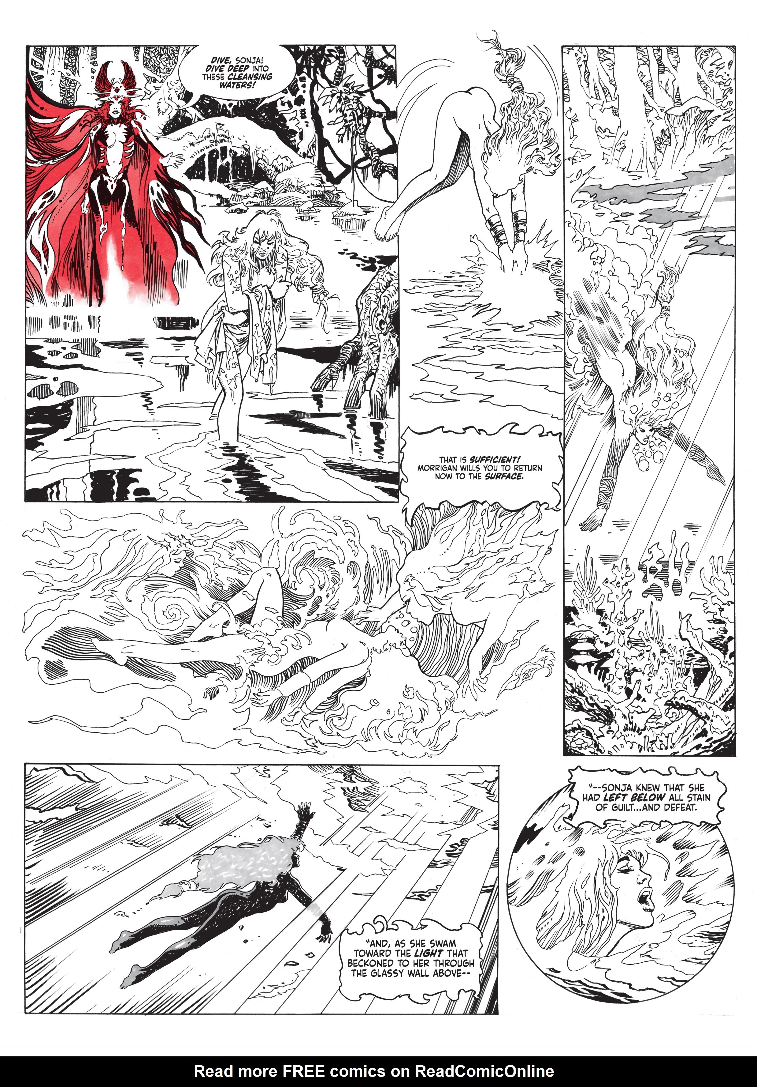 Read online Red Sonja: Ballad of the Red Goddess comic -  Issue # TPB - 30