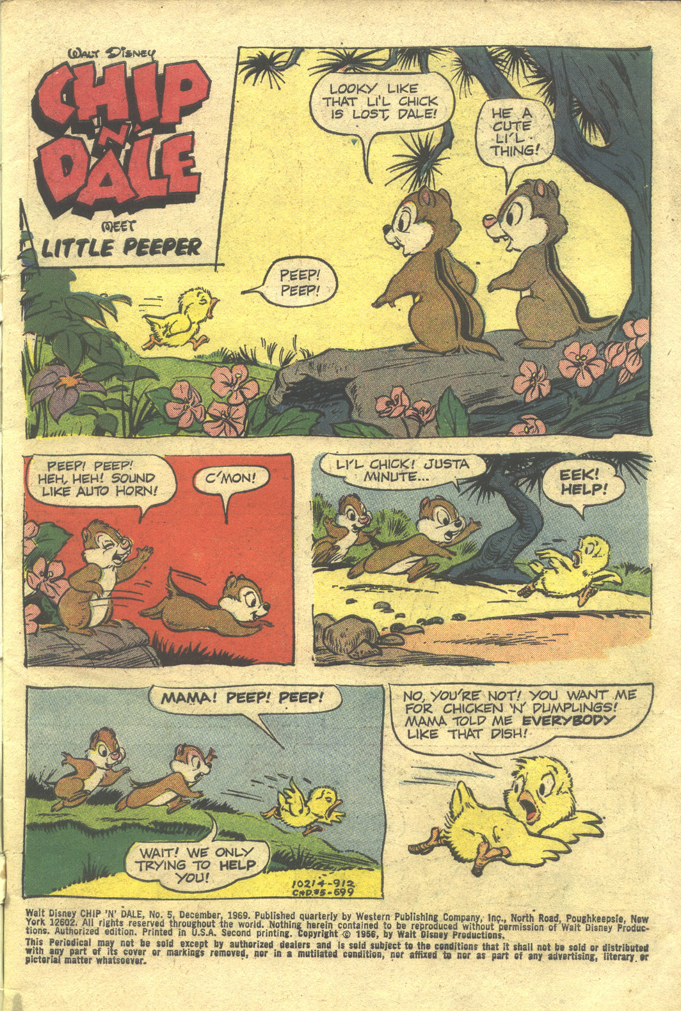 Read online Walt Disney Chip 'n' Dale comic -  Issue #5 - 3