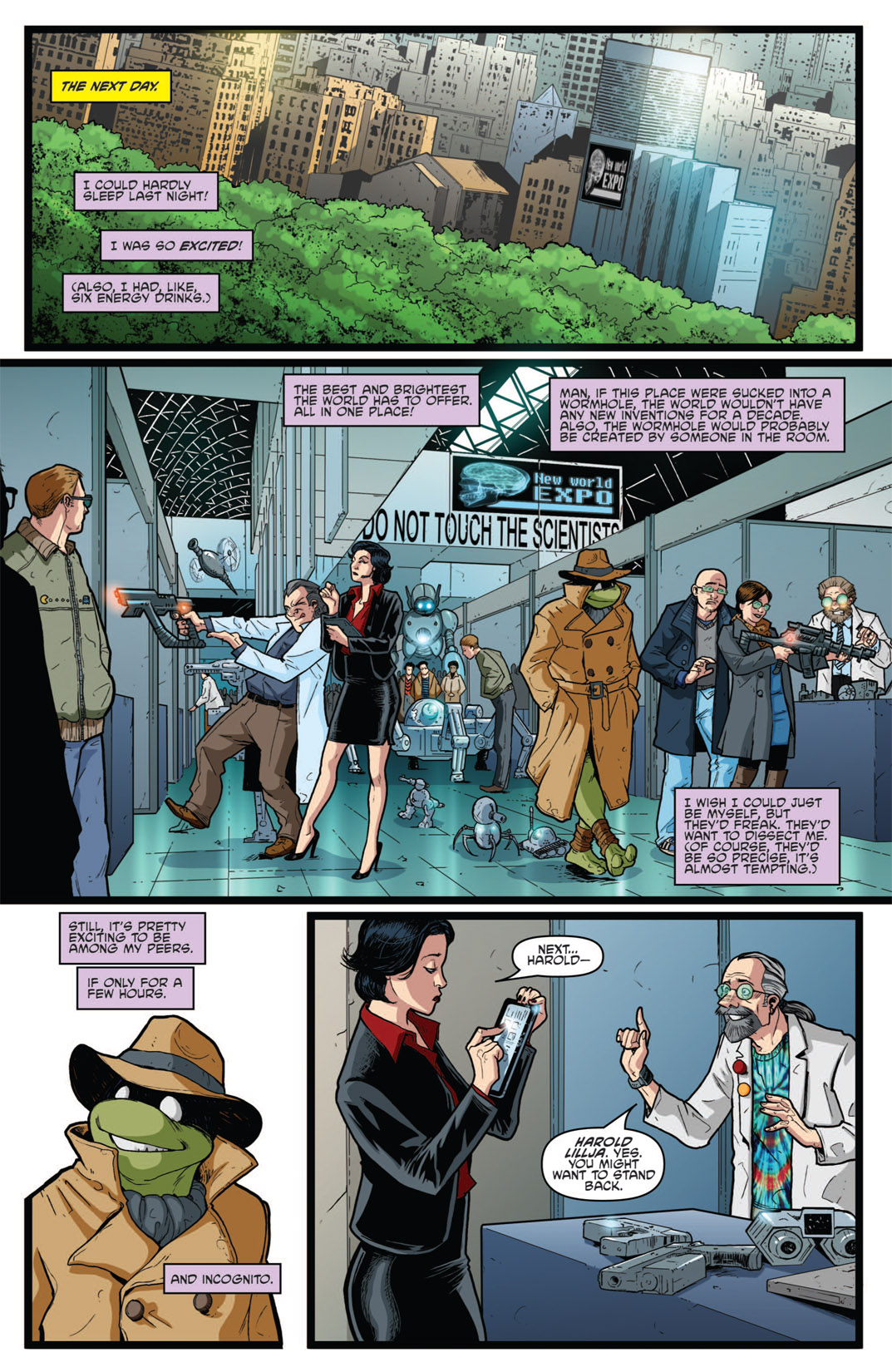 Read online Teenage Mutant Ninja Turtles Micro-Series comic -  Issue #3 - 8