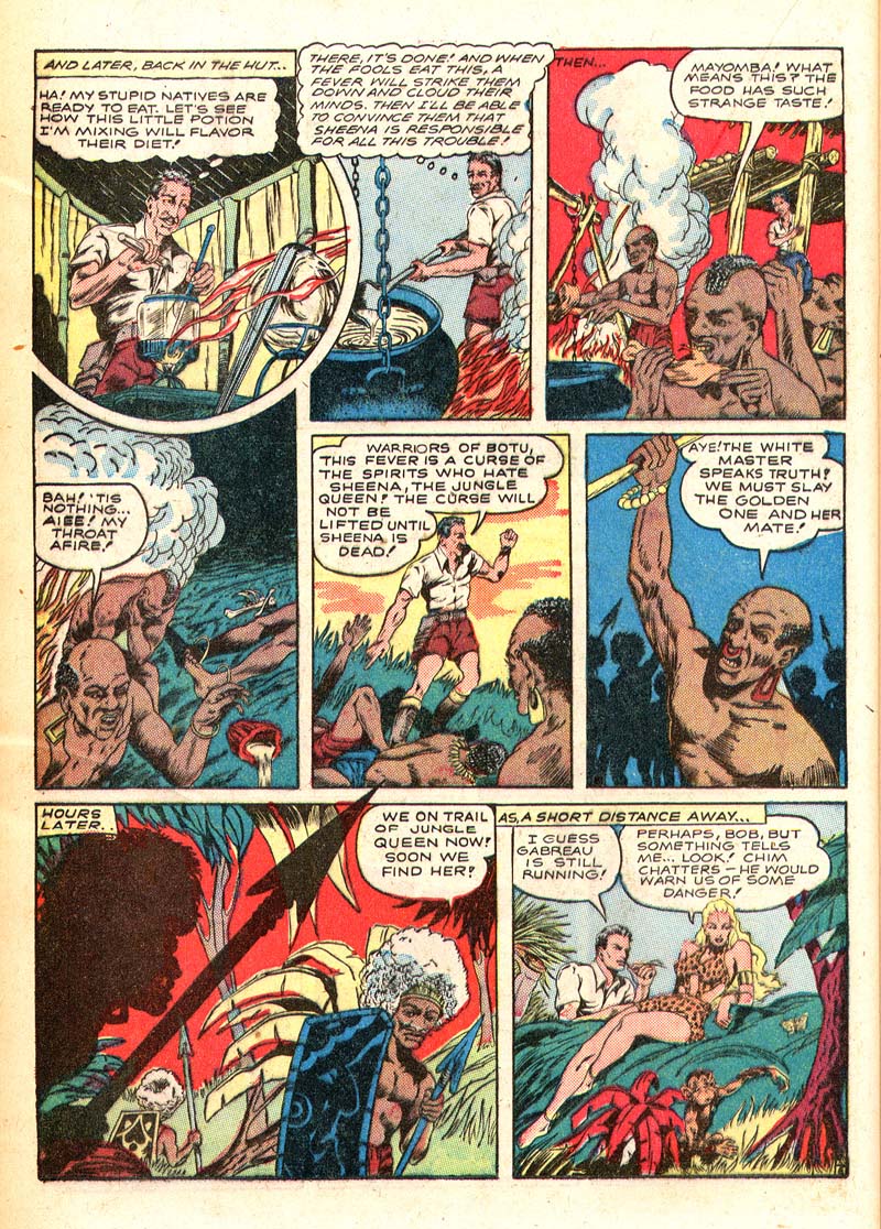 Read online Sheena, Queen of the Jungle (1942) comic -  Issue #4 - 32
