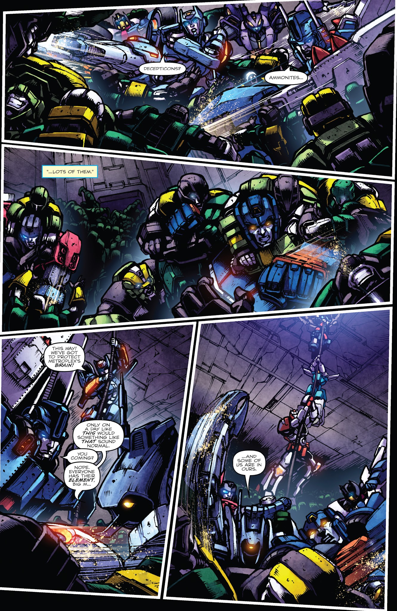 Read online The Transformers: Dark Cybertron comic -  Issue # TPB 2 - 36