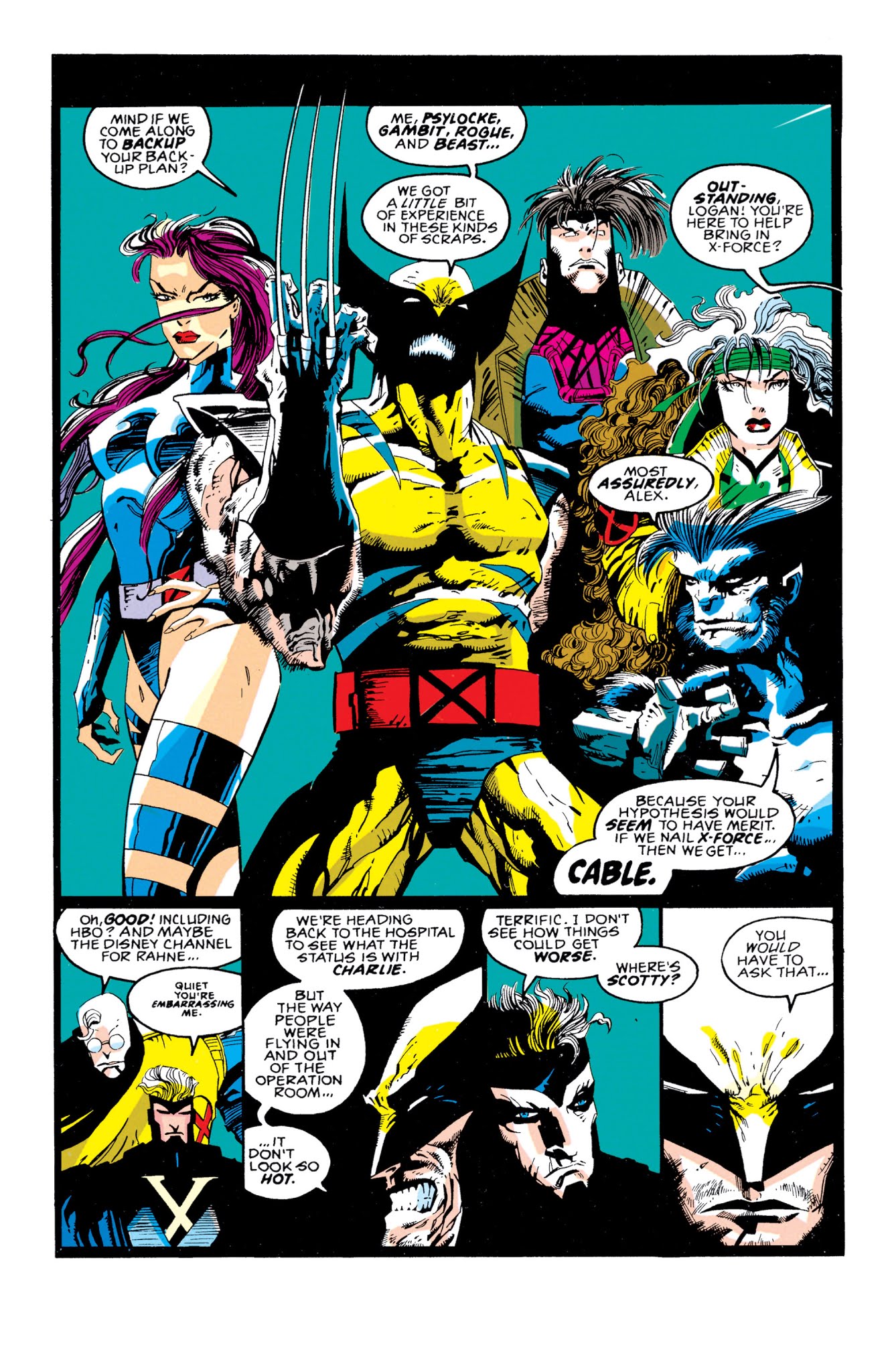 Read online X-Men: X-Cutioner's Song comic -  Issue # TPB - 48