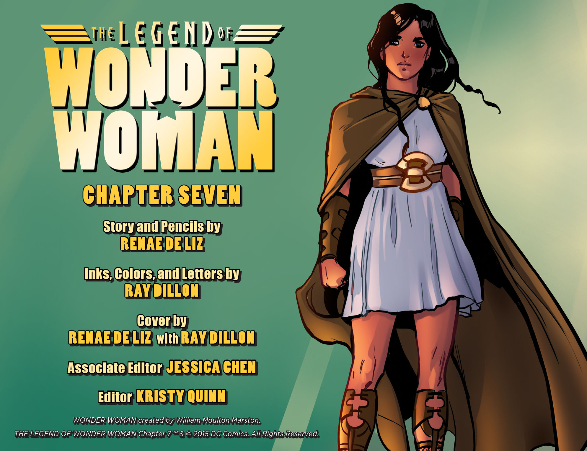Read online The Legend of Wonder Woman (2015) comic -  Issue #7 - 3