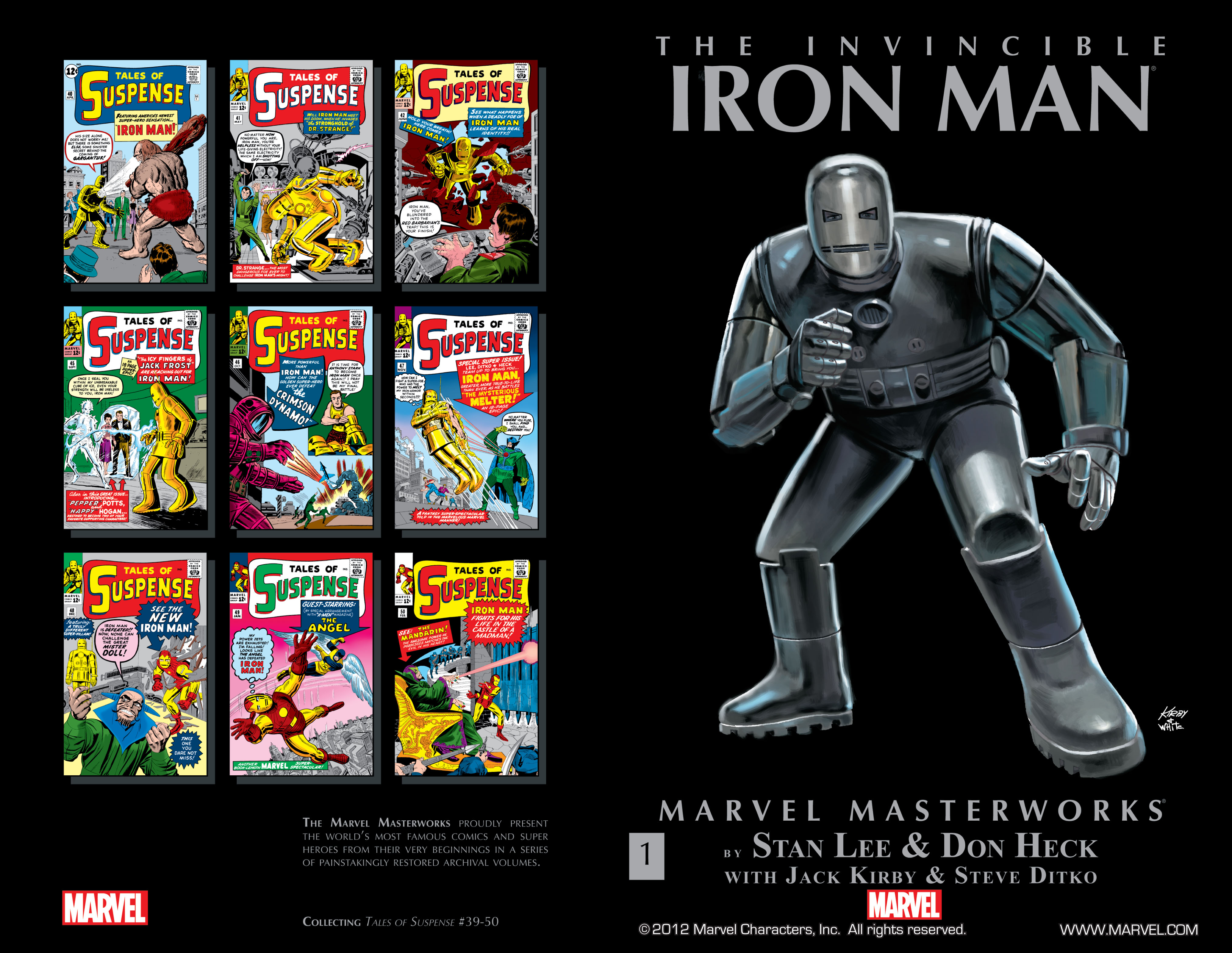 Read online Marvel Masterworks: The Invincible Iron Man comic -  Issue # TPB 1 (Part 1) - 2