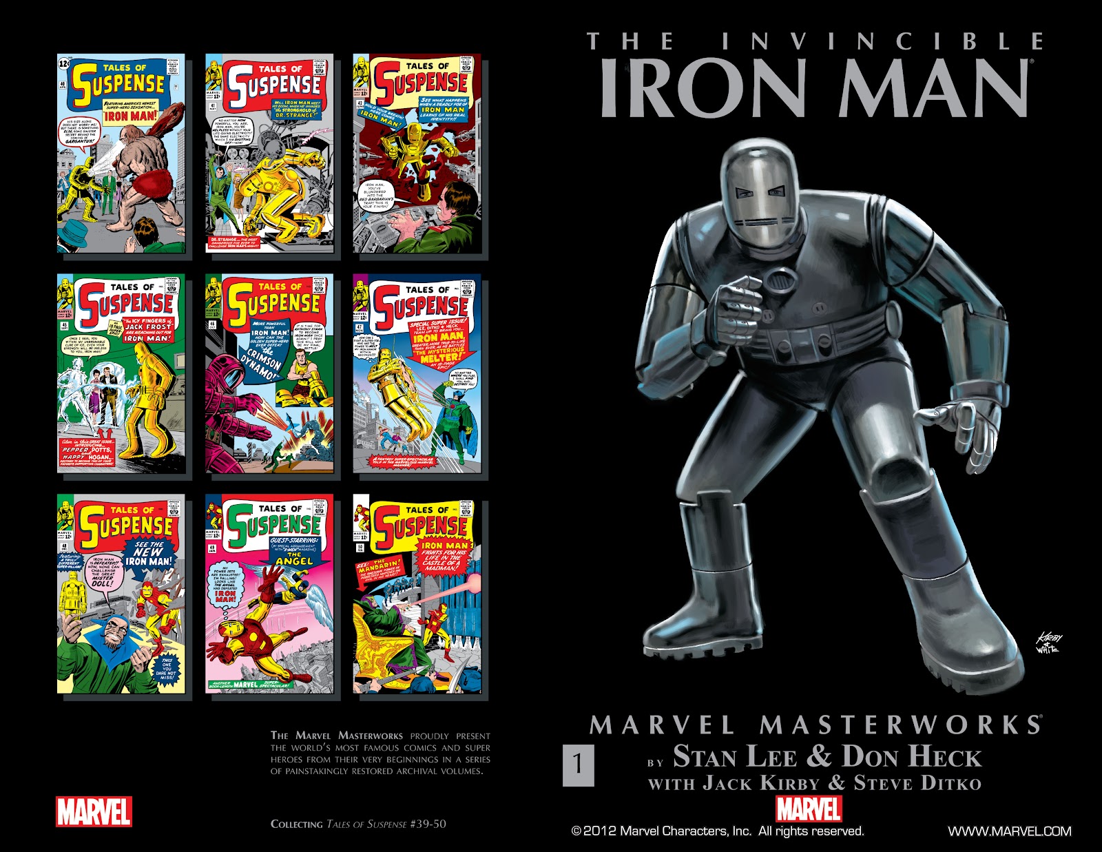 Marvel Masterworks: The Invincible Iron Man issue TPB 1 (Part 1) - Page 2