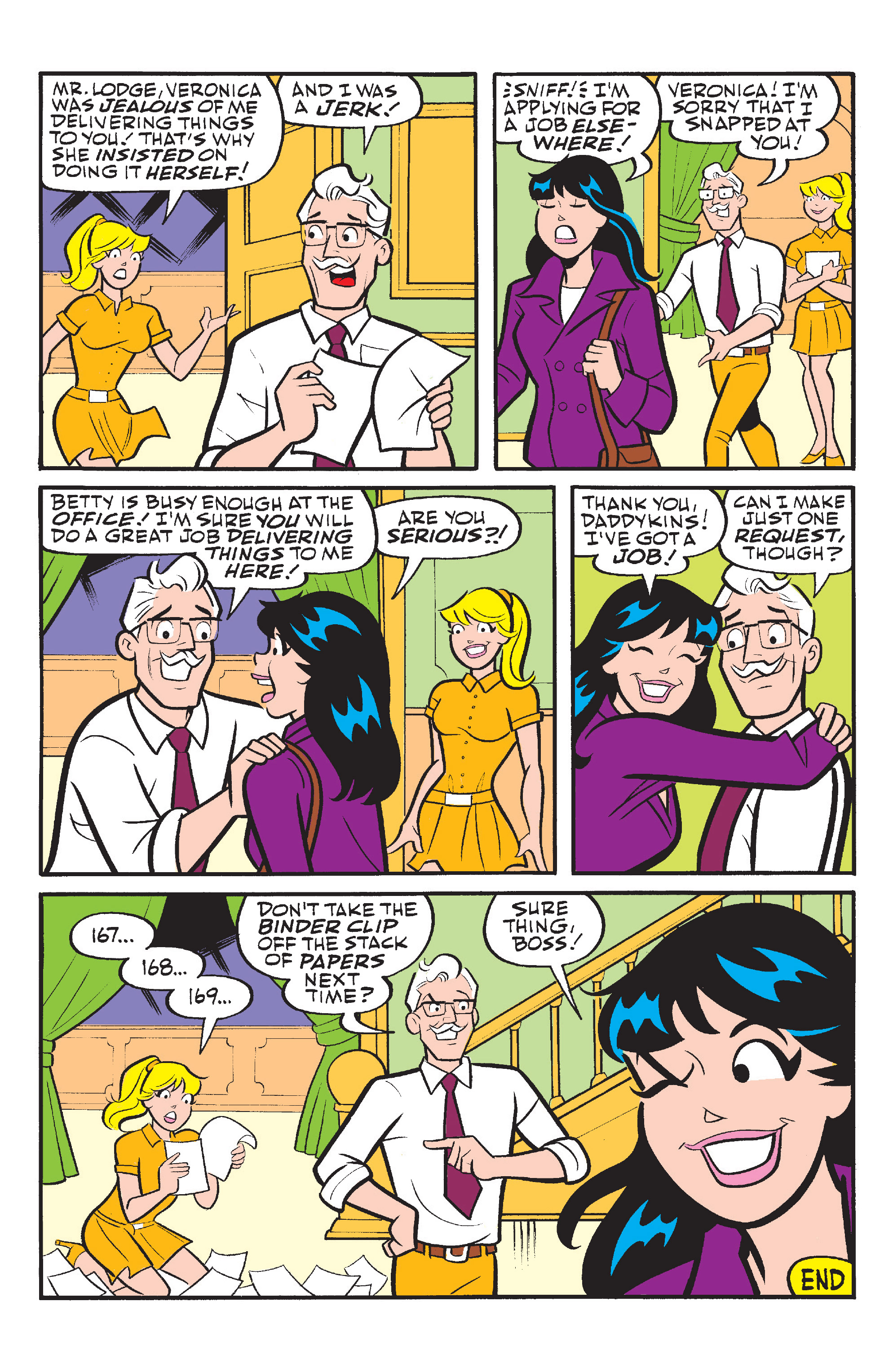 Read online Betty & Veronica Best Friends Forever: At Movies comic -  Issue #4 - 7