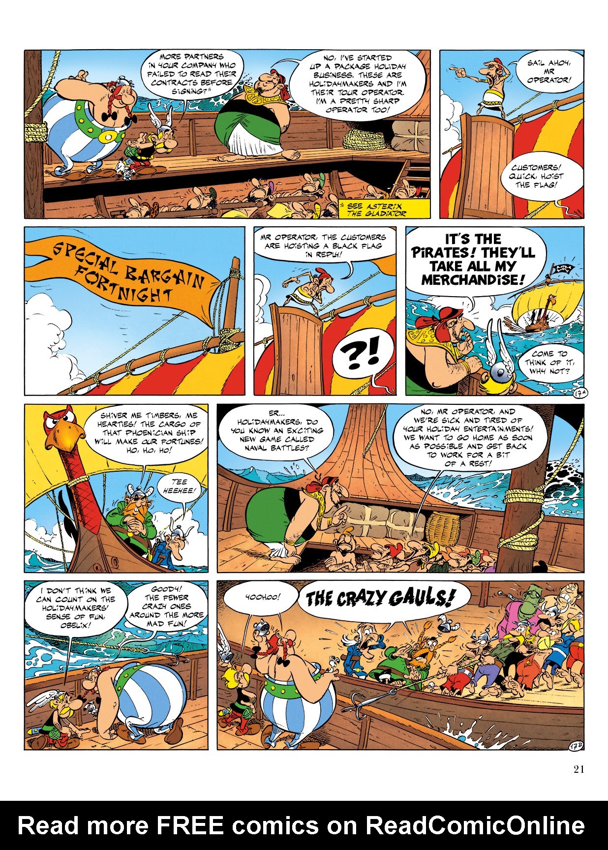 Read online Asterix comic -  Issue #26 - 22