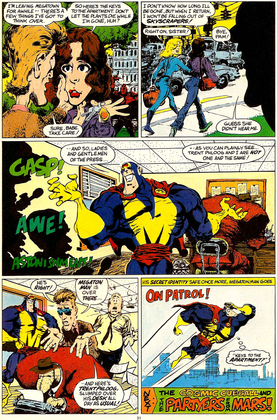 Read online Megaton Man comic -  Issue #1 - 33