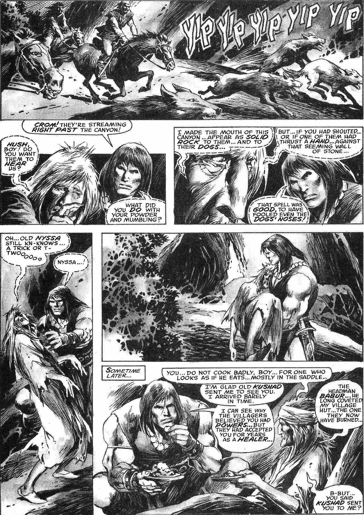 Read online The Savage Sword Of Conan comic -  Issue #208 - 13