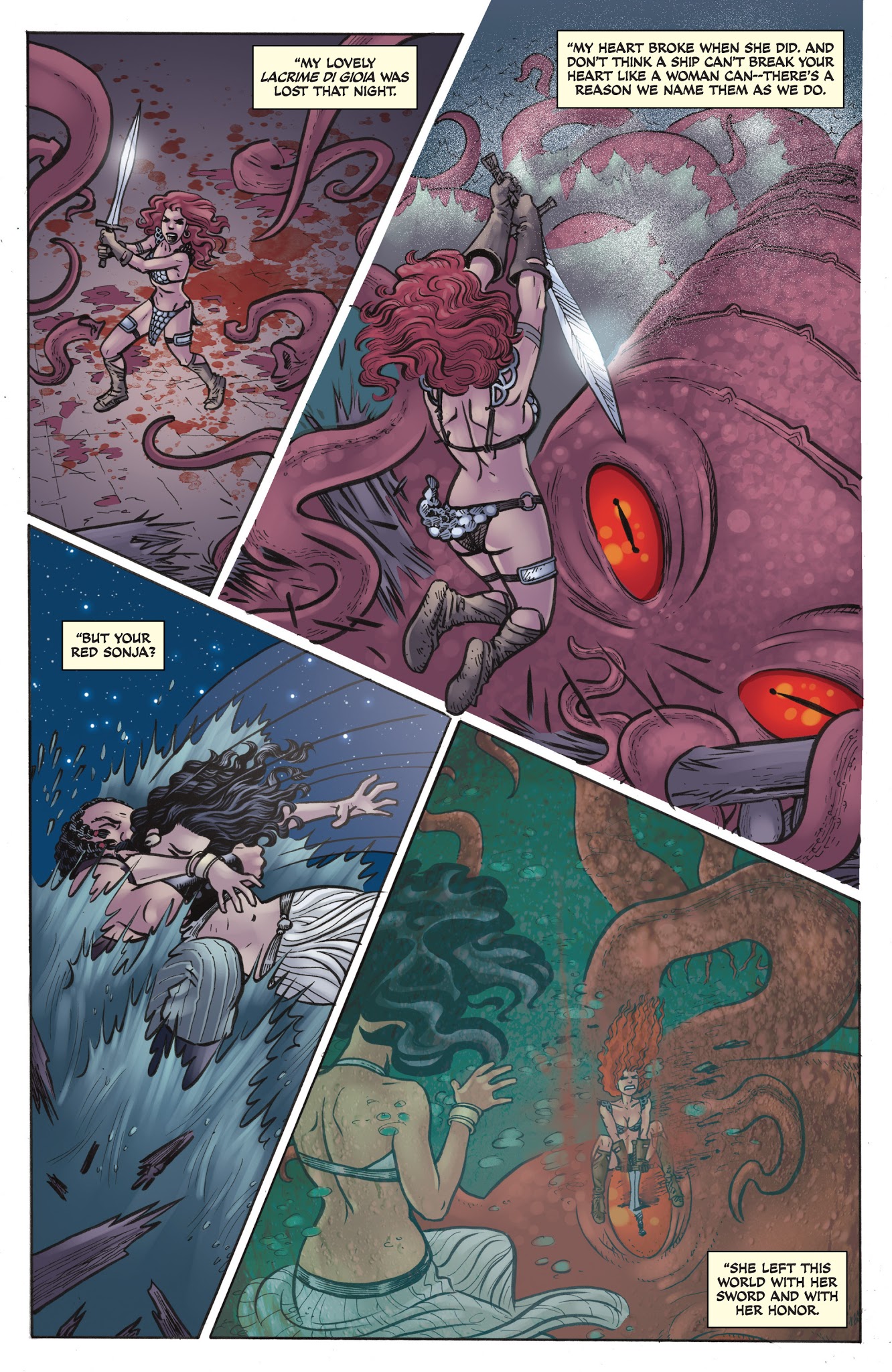 Read online Legends of Red Sonja comic -  Issue # TPB - 27