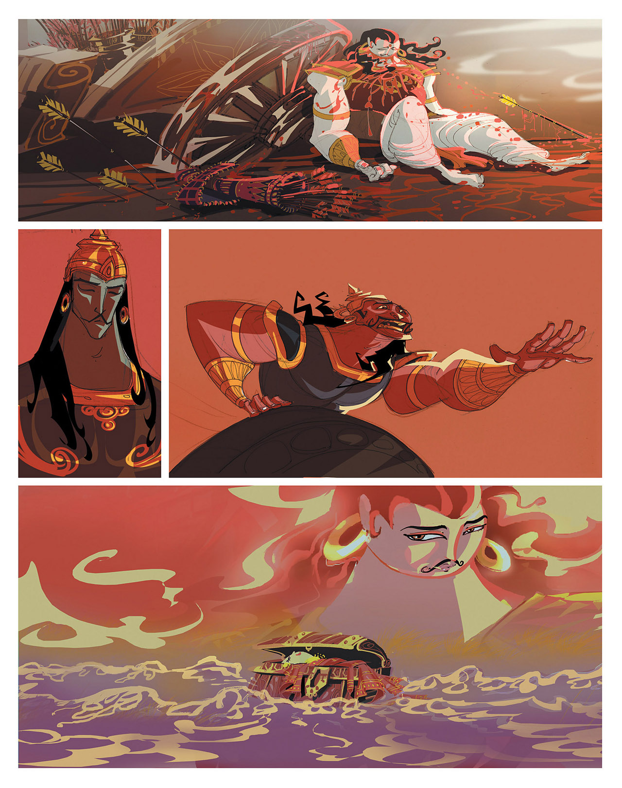 Read online Krishna: A Journey Within comic -  Issue # TPB (Part 2) - 65