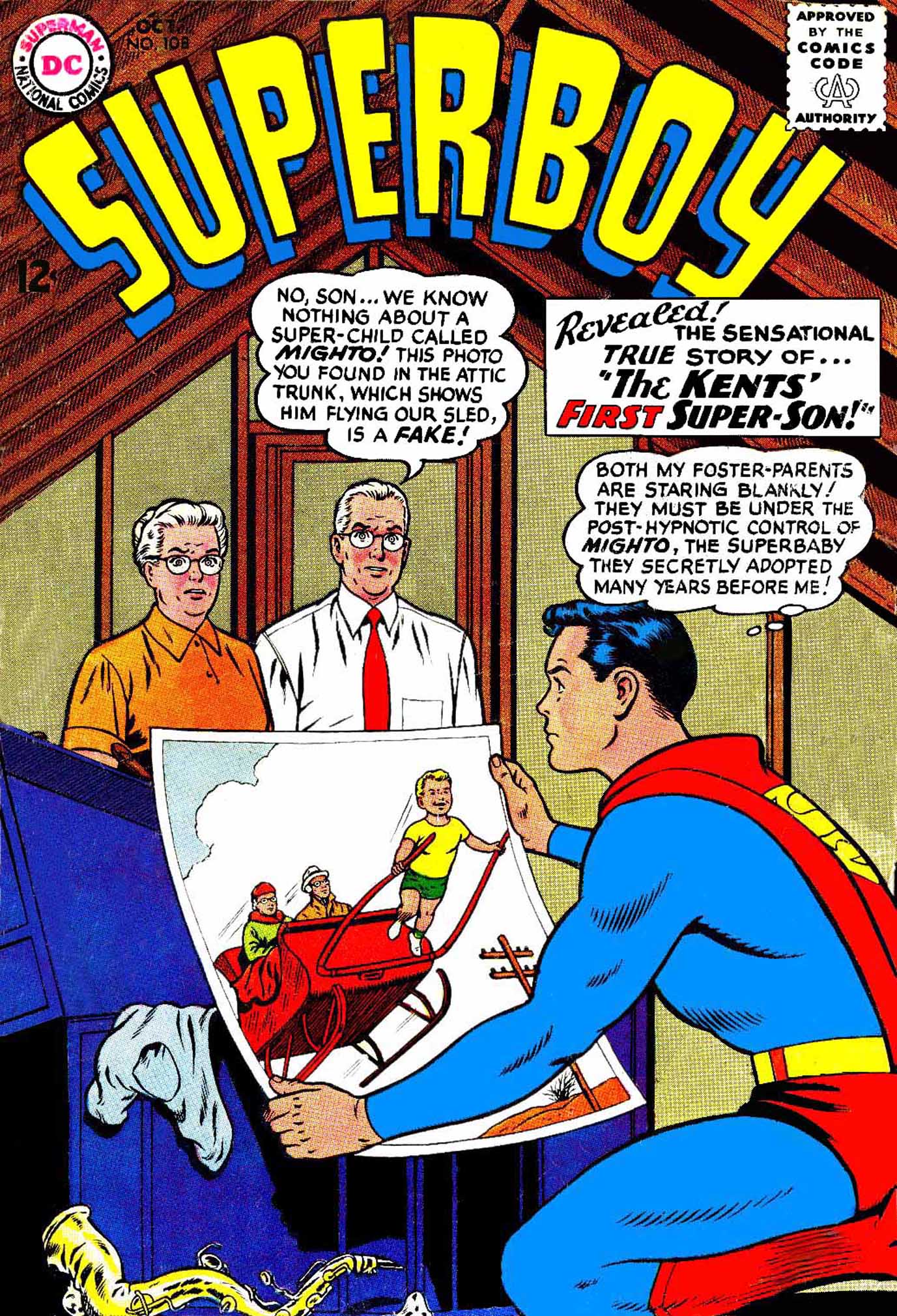 Read online Superboy (1949) comic -  Issue #108 - 1