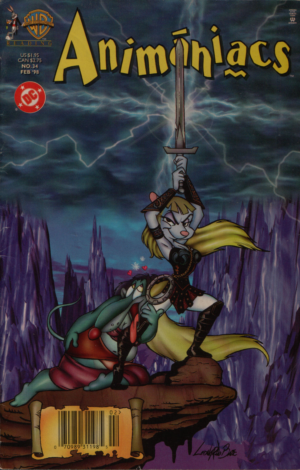 Read online Animaniacs comic -  Issue #34 - 1