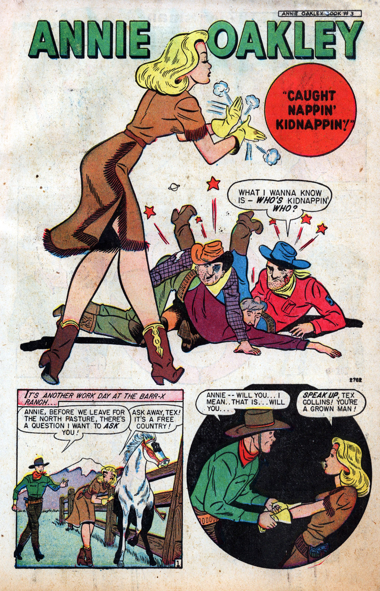 Read online Annie Oakley comic -  Issue #3 - 3