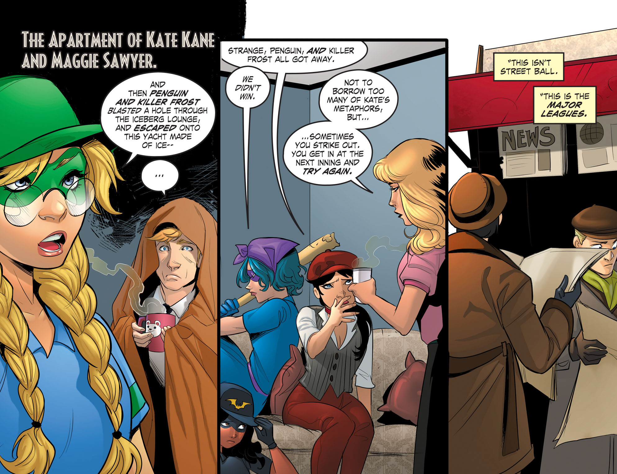 Read online DC Comics: Bombshells comic -  Issue #39 - 17