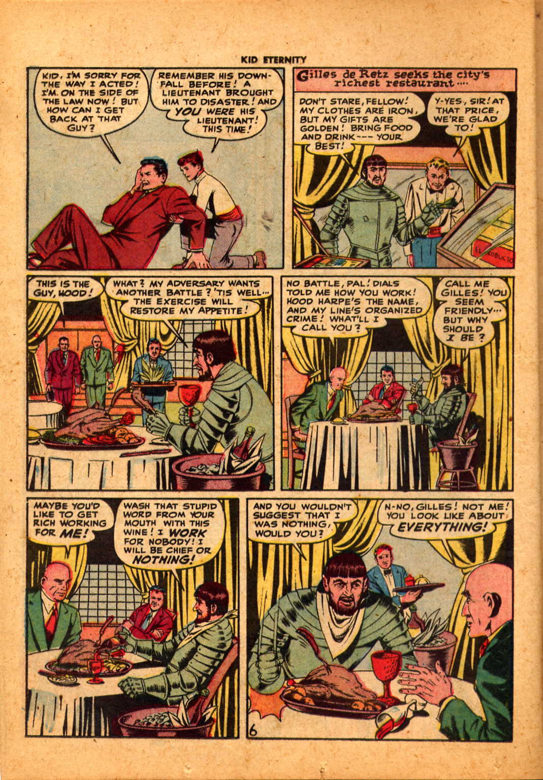Read online Kid Eternity (1946) comic -  Issue #6 - 20