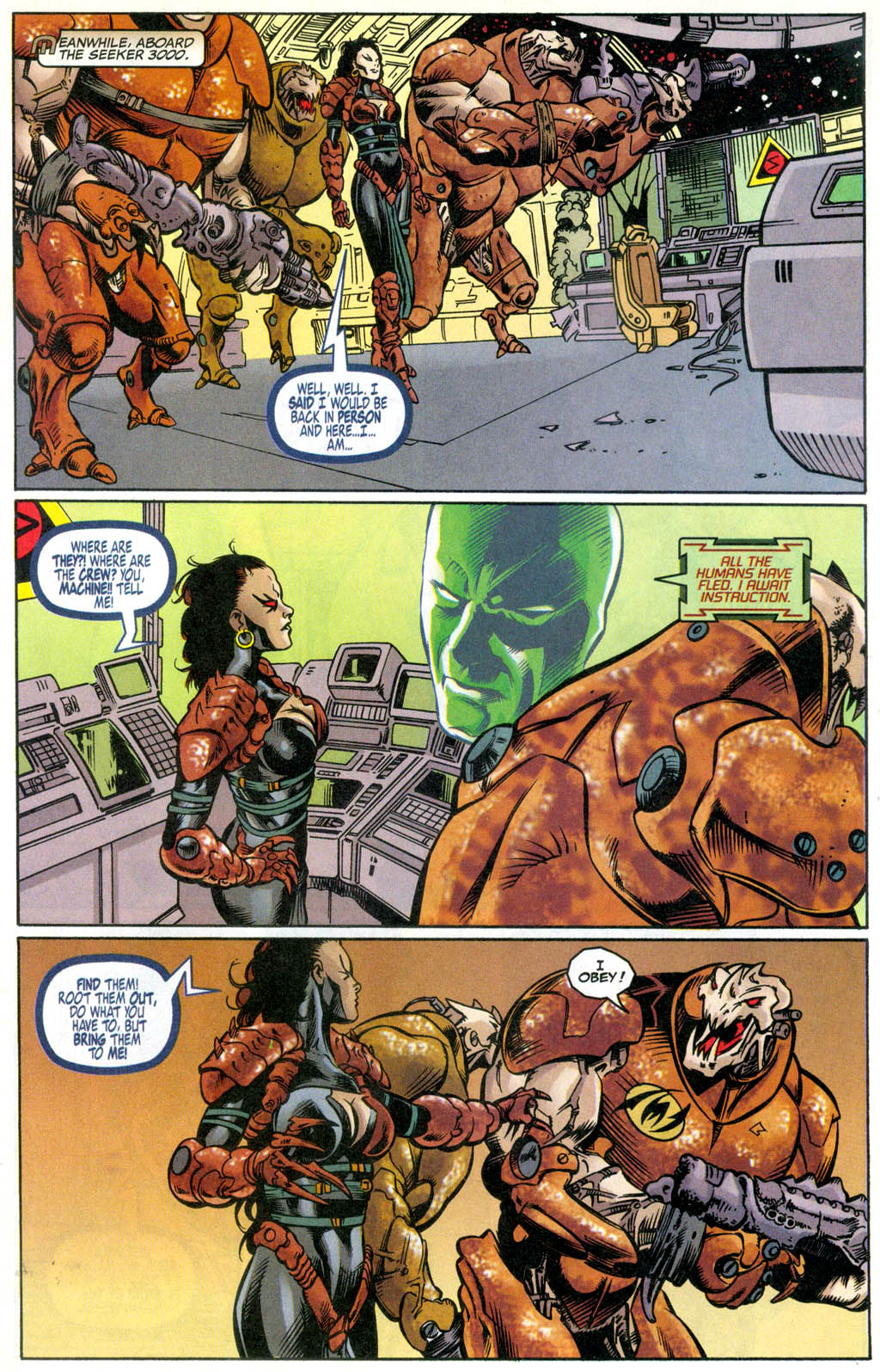 Read online Seeker 3000 comic -  Issue #3 - 9