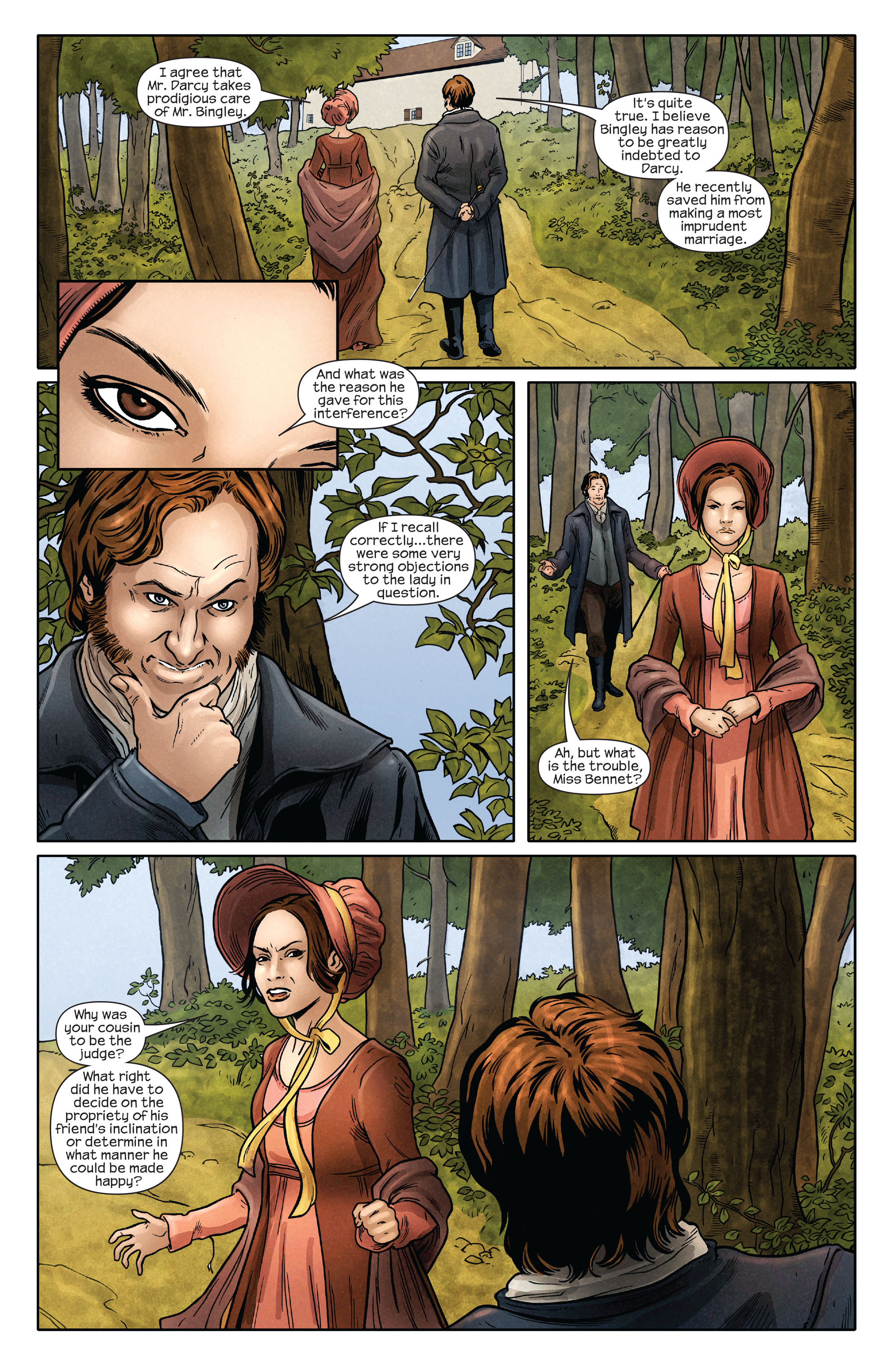 Read online Pride & Prejudice (2009) comic -  Issue #3 - 23