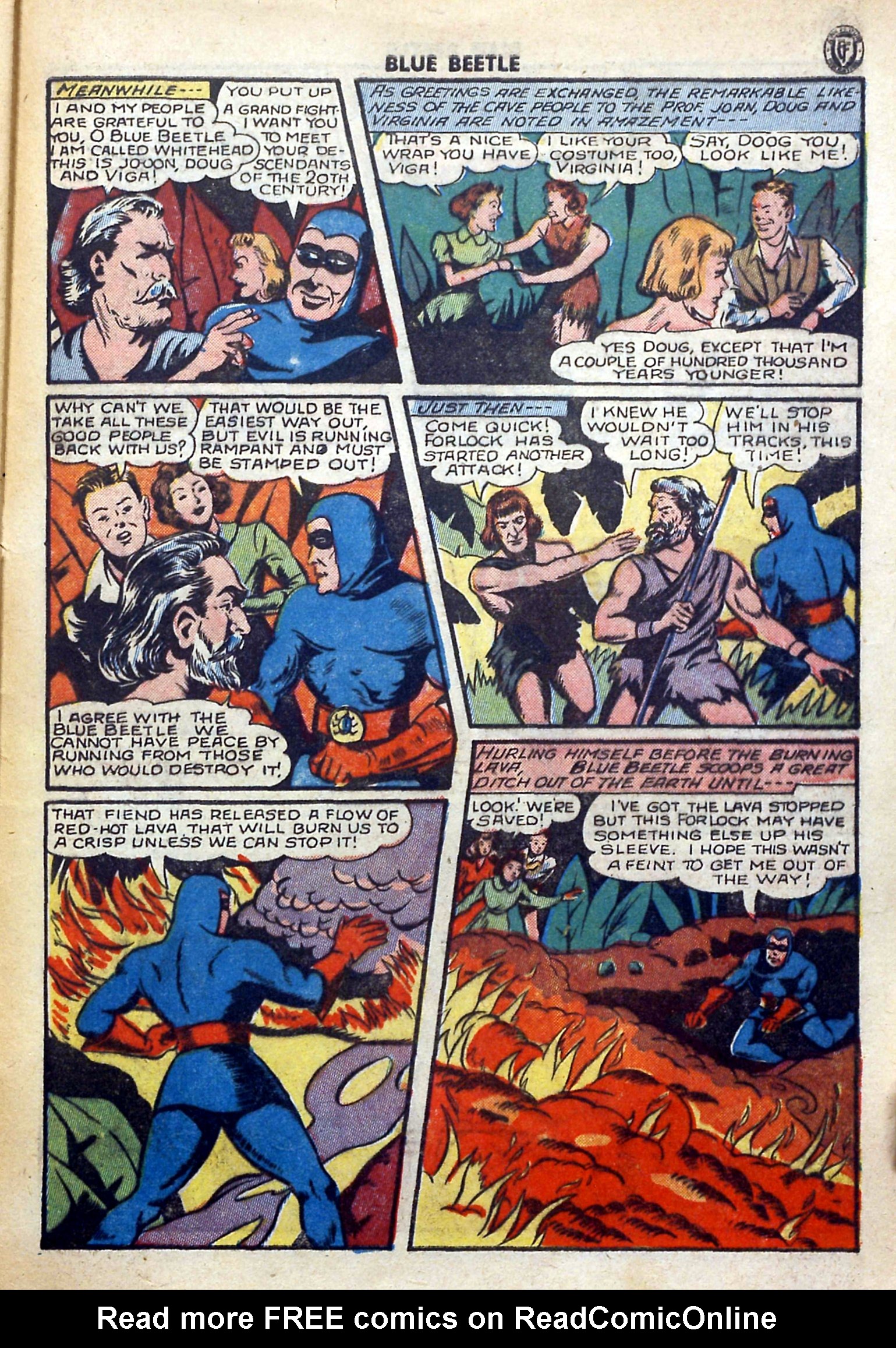 Read online The Blue Beetle comic -  Issue #37 - 28