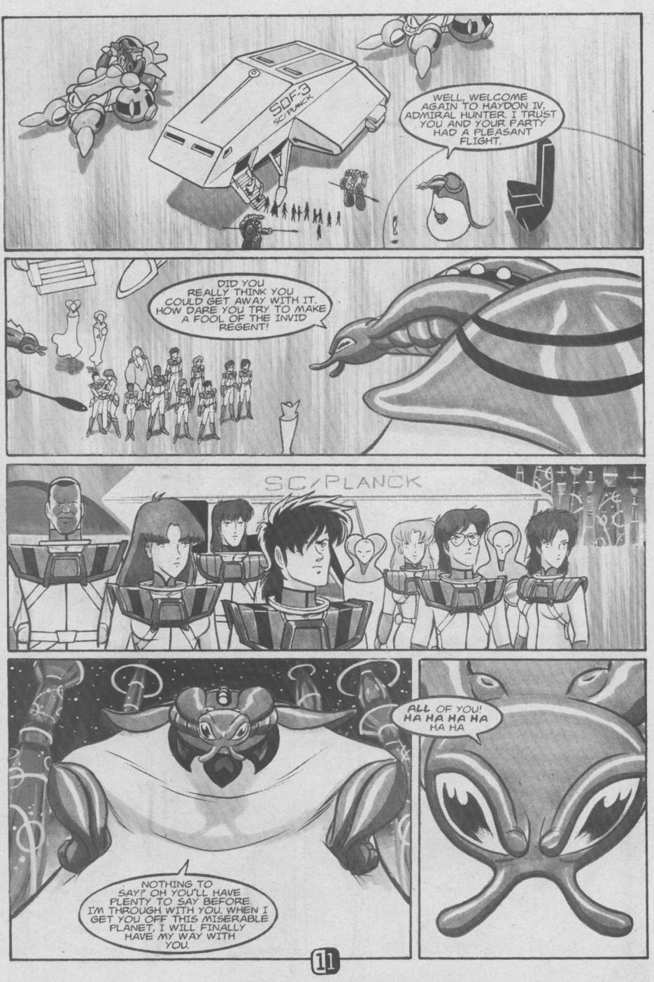 Read online Robotech II: The Sentinels comic -  Issue #5 - 13