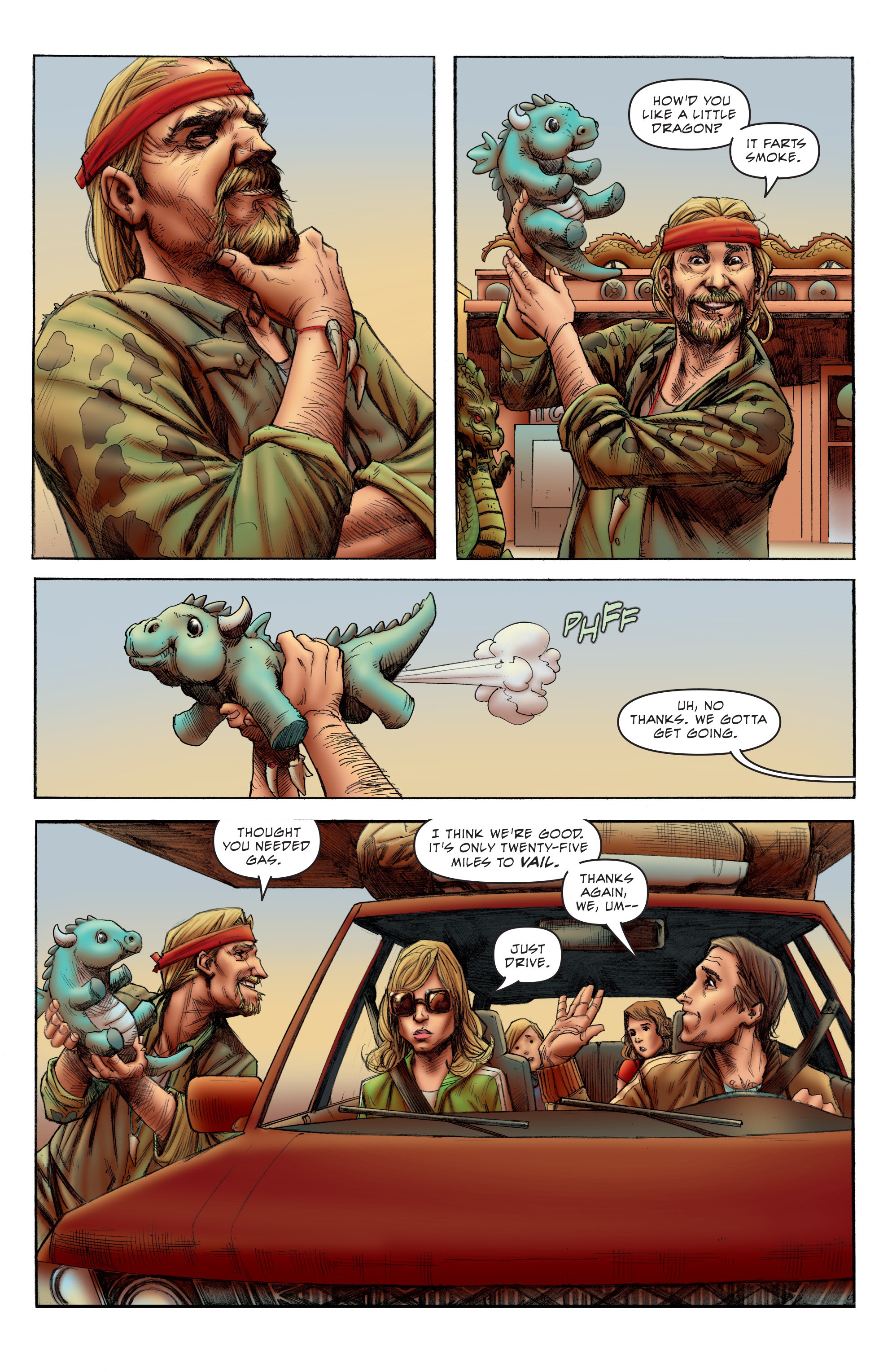 Read online A Town Called Dragon comic -  Issue #1 - 27
