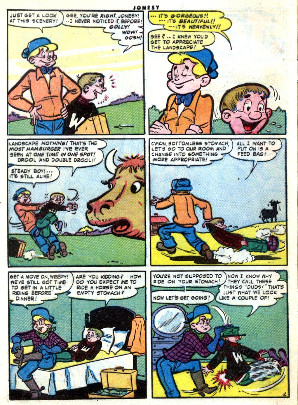 Read online Jonesy (1953) comic -  Issue #2 - 4