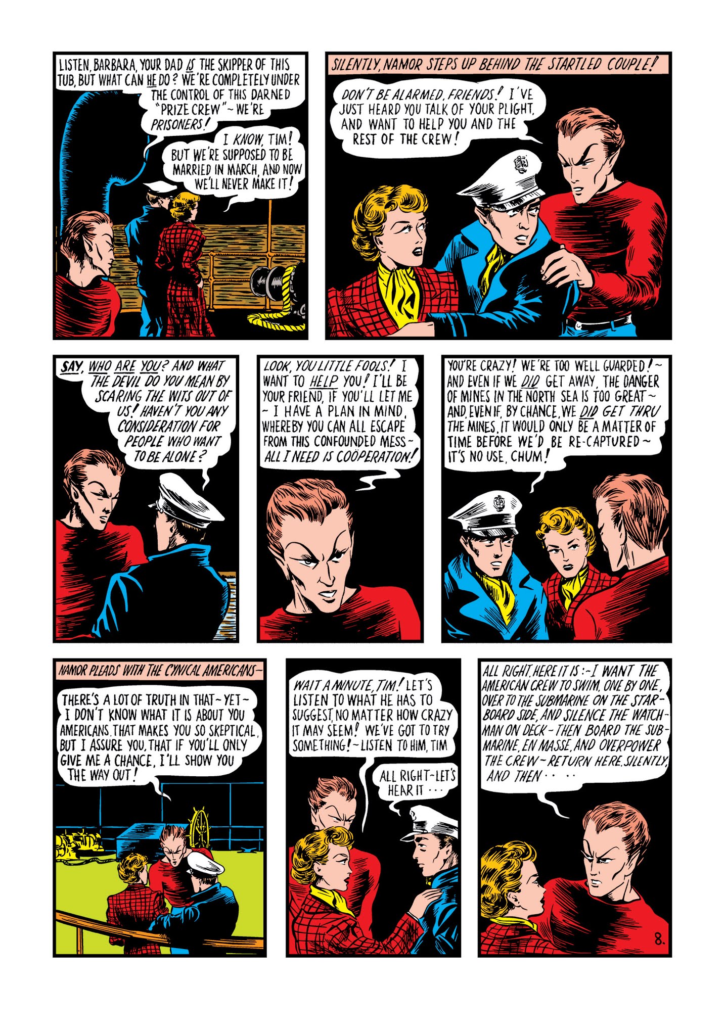 Read online Marvel Masterworks: Golden Age Marvel Comics comic -  Issue # TPB 1 (Part 3) - 35
